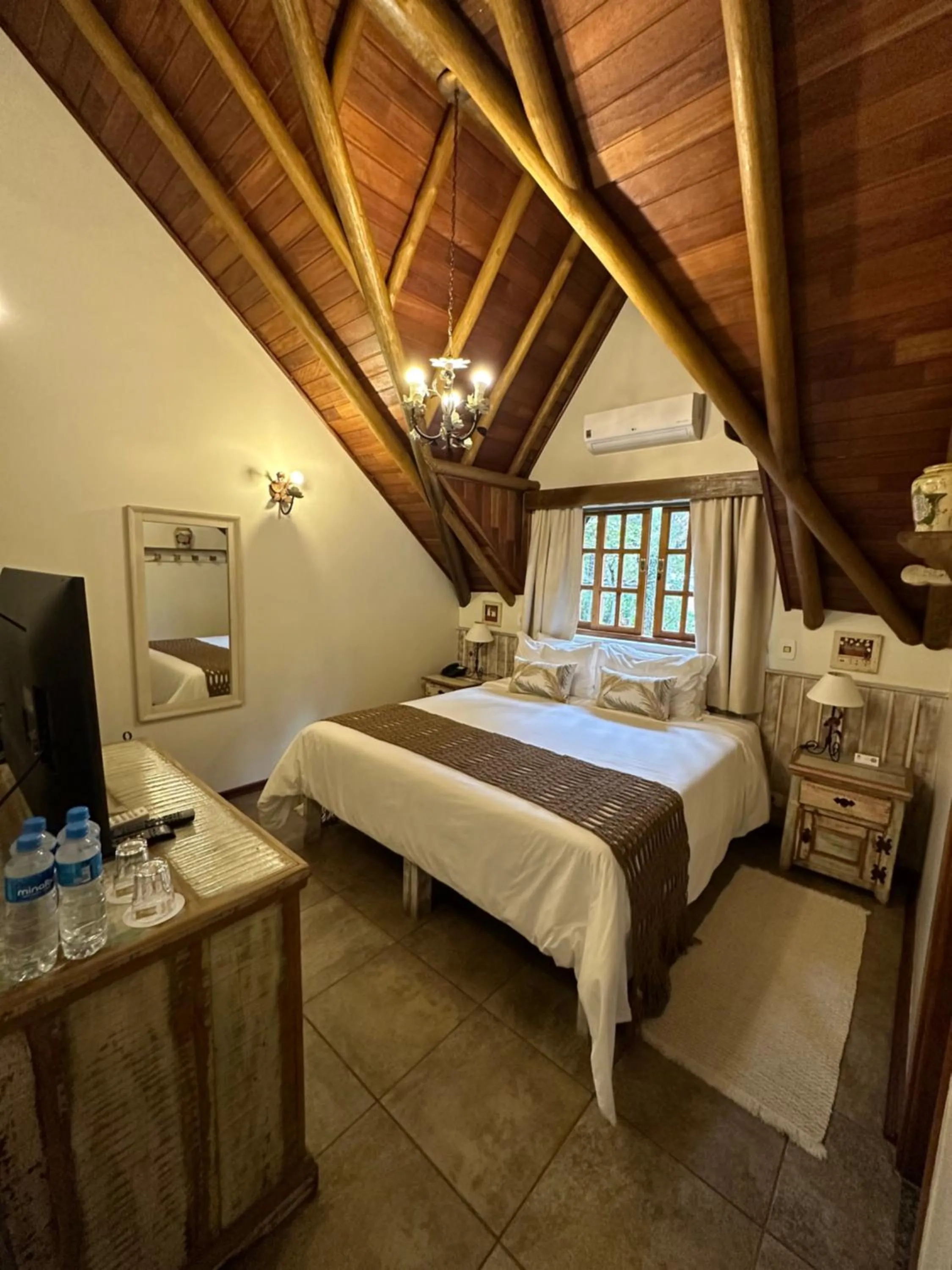 Bed in Pousada Da Pedra