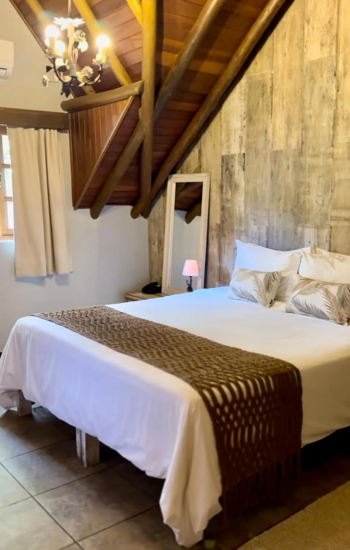 Bed in Pousada Da Pedra