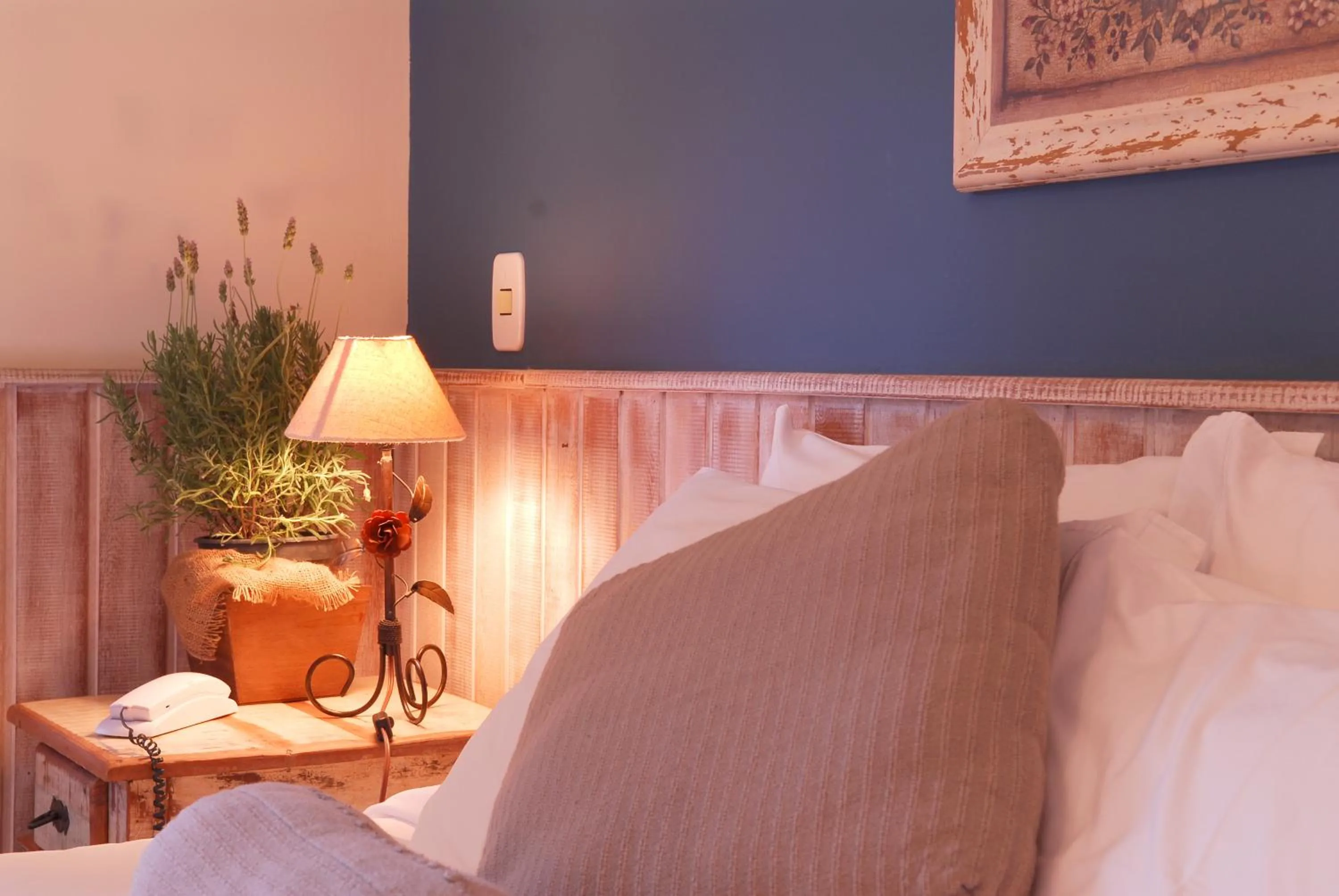 Bed in Pousada Da Pedra