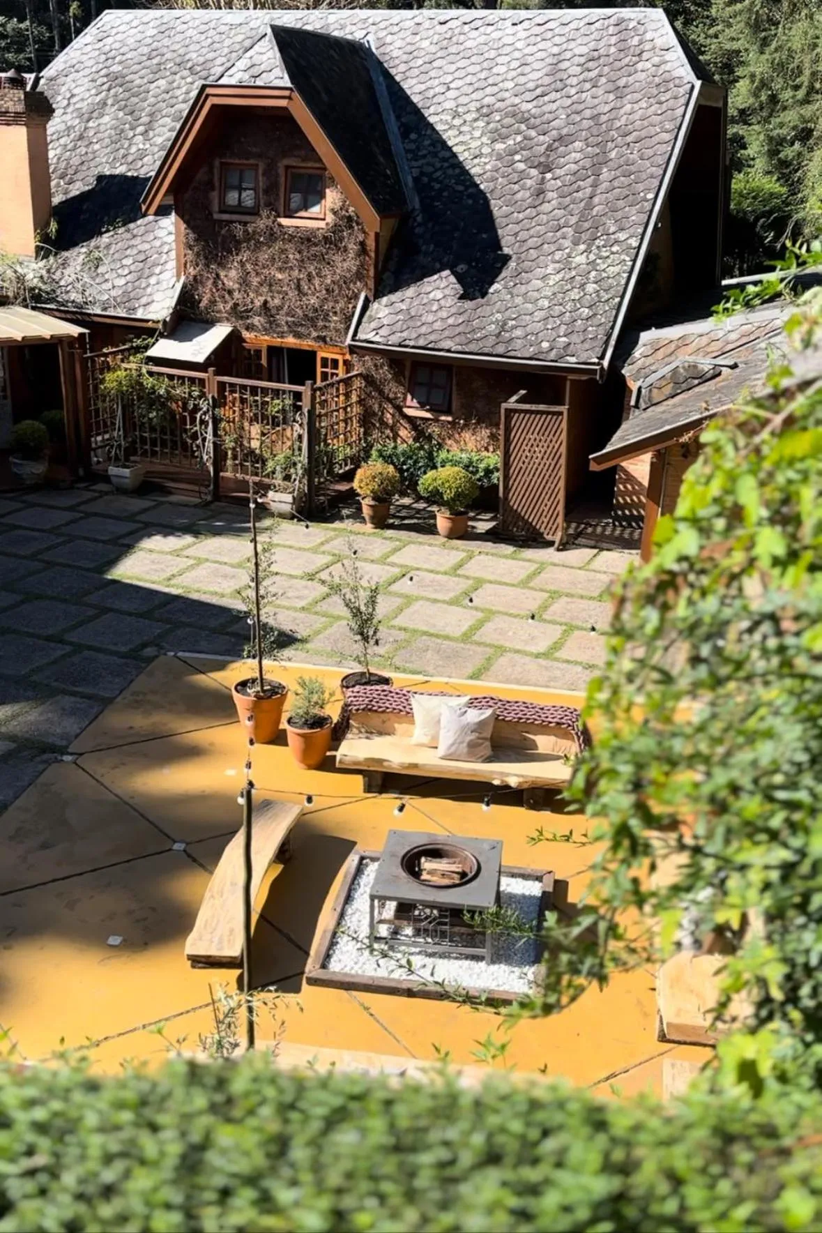 Garden in Pousada Da Pedra