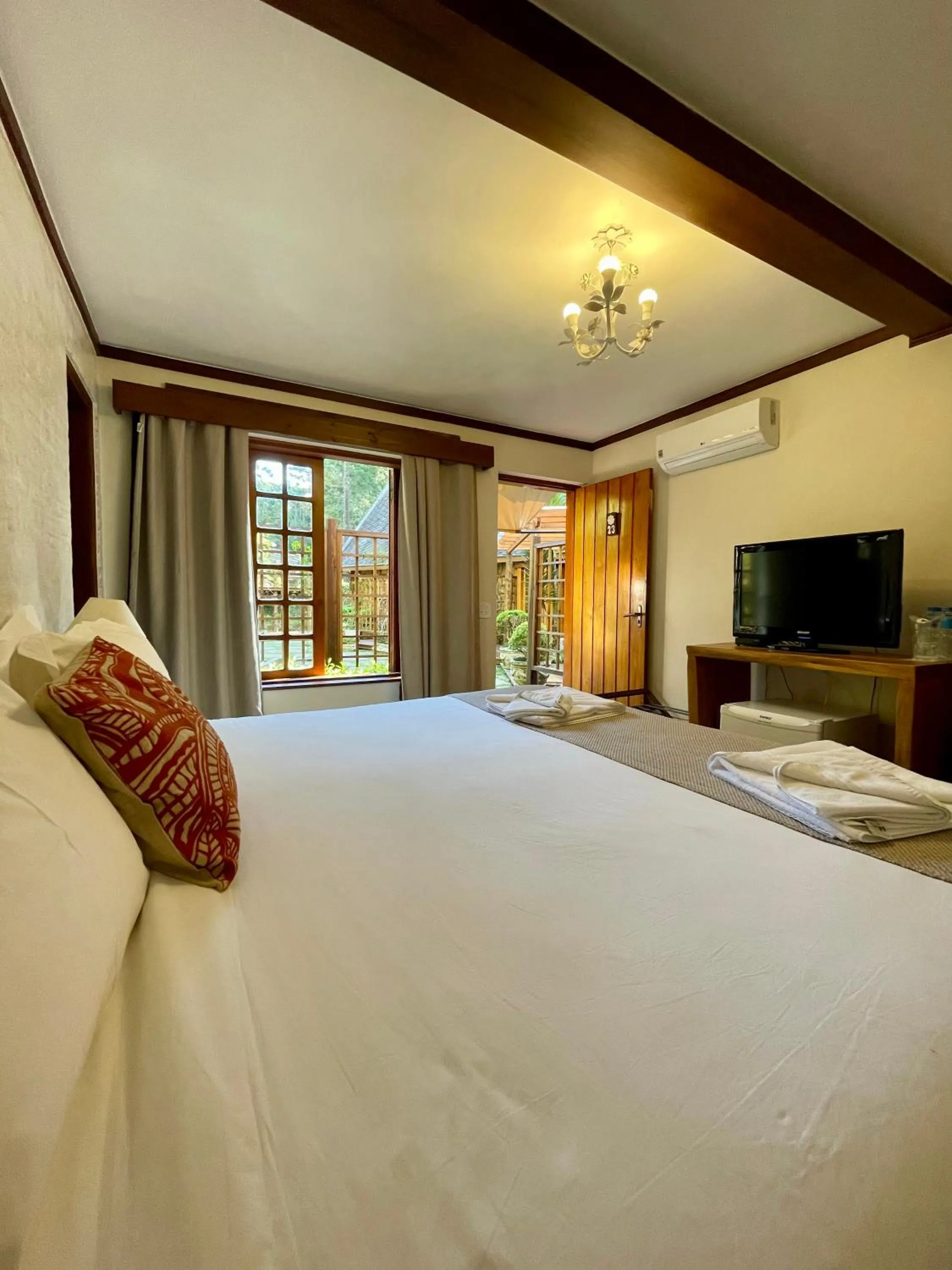 Bedroom, Bed in Pousada Da Pedra