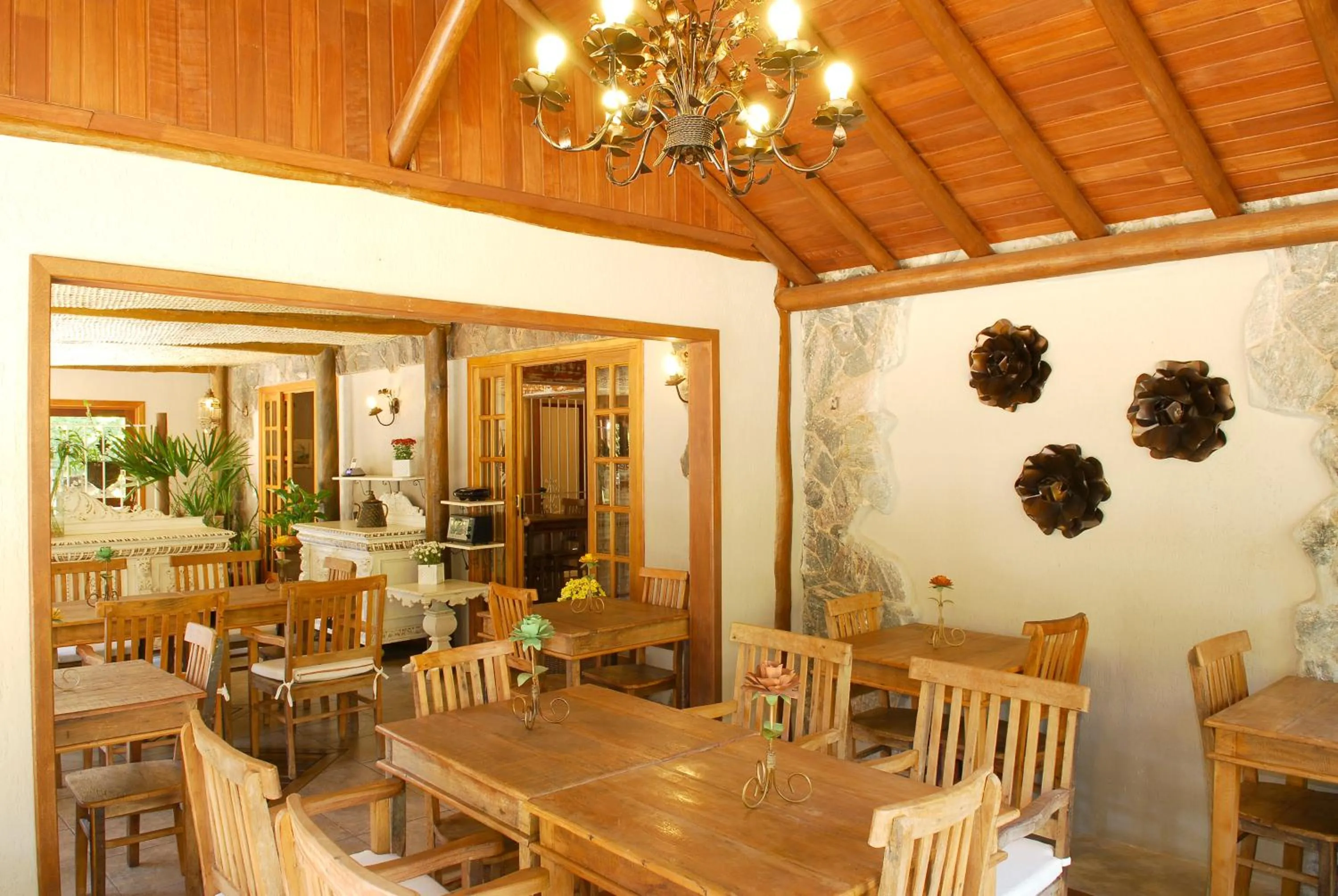 Dining area in Pousada Da Pedra