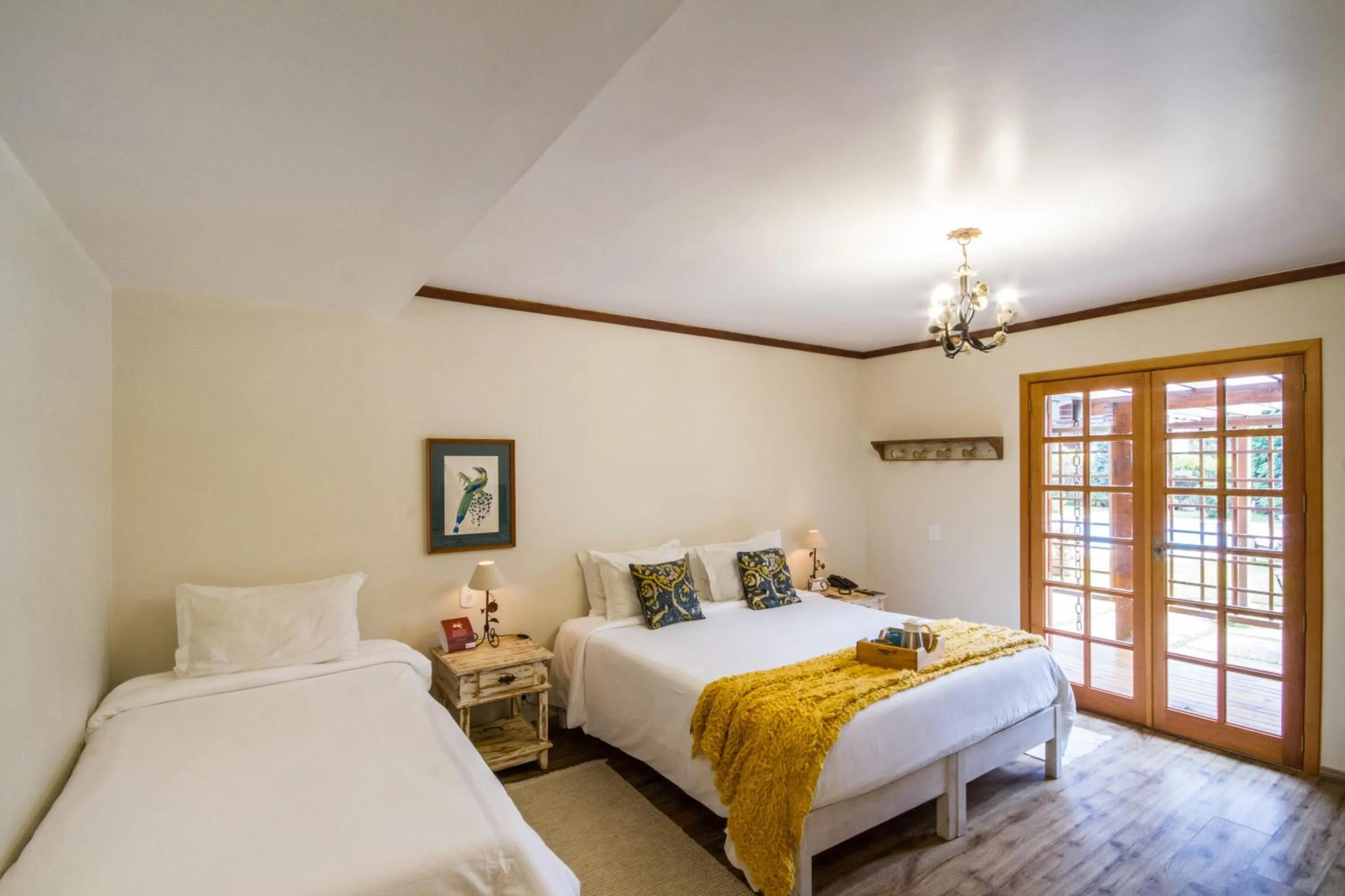 Bed in Pousada Da Pedra