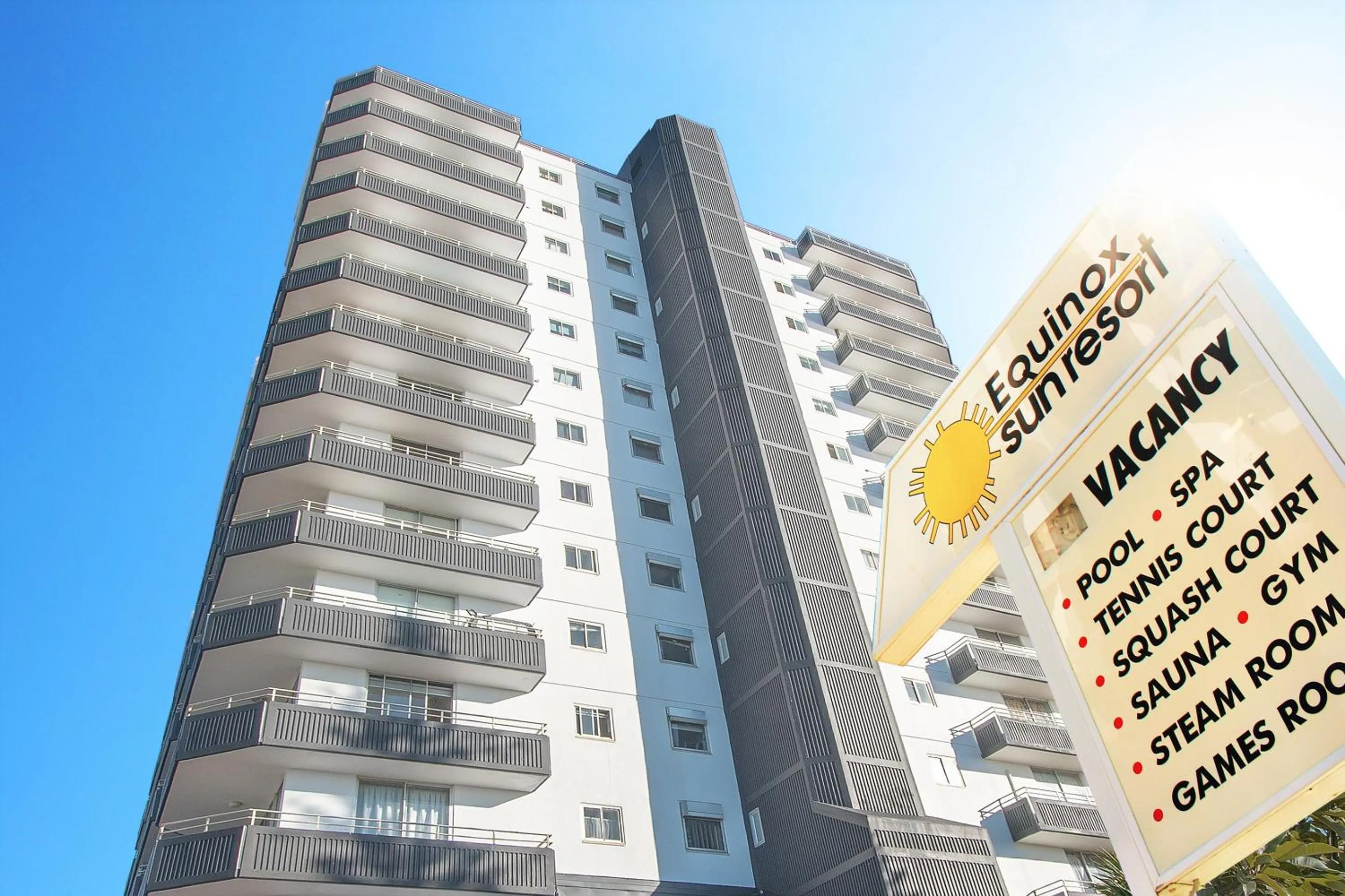 Property building in Equinox Resort