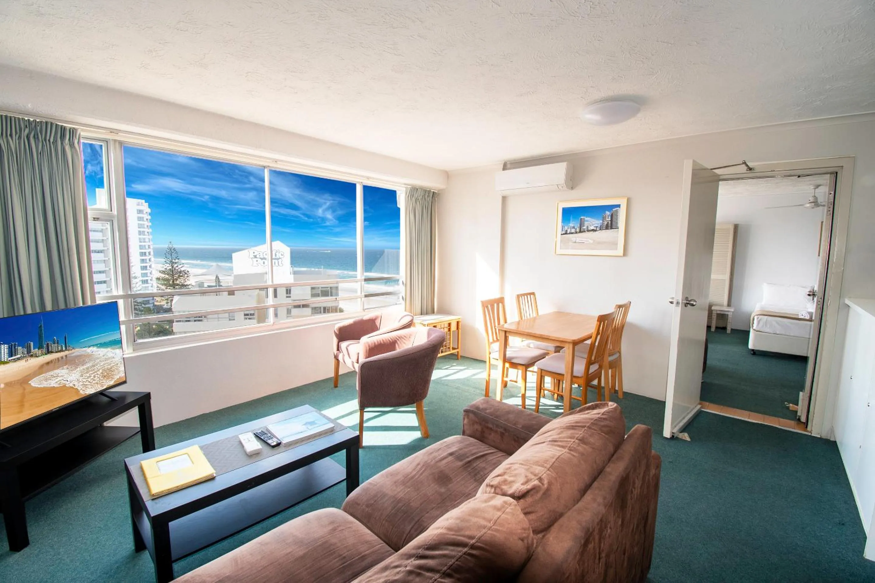 Living room in Equinox Resort