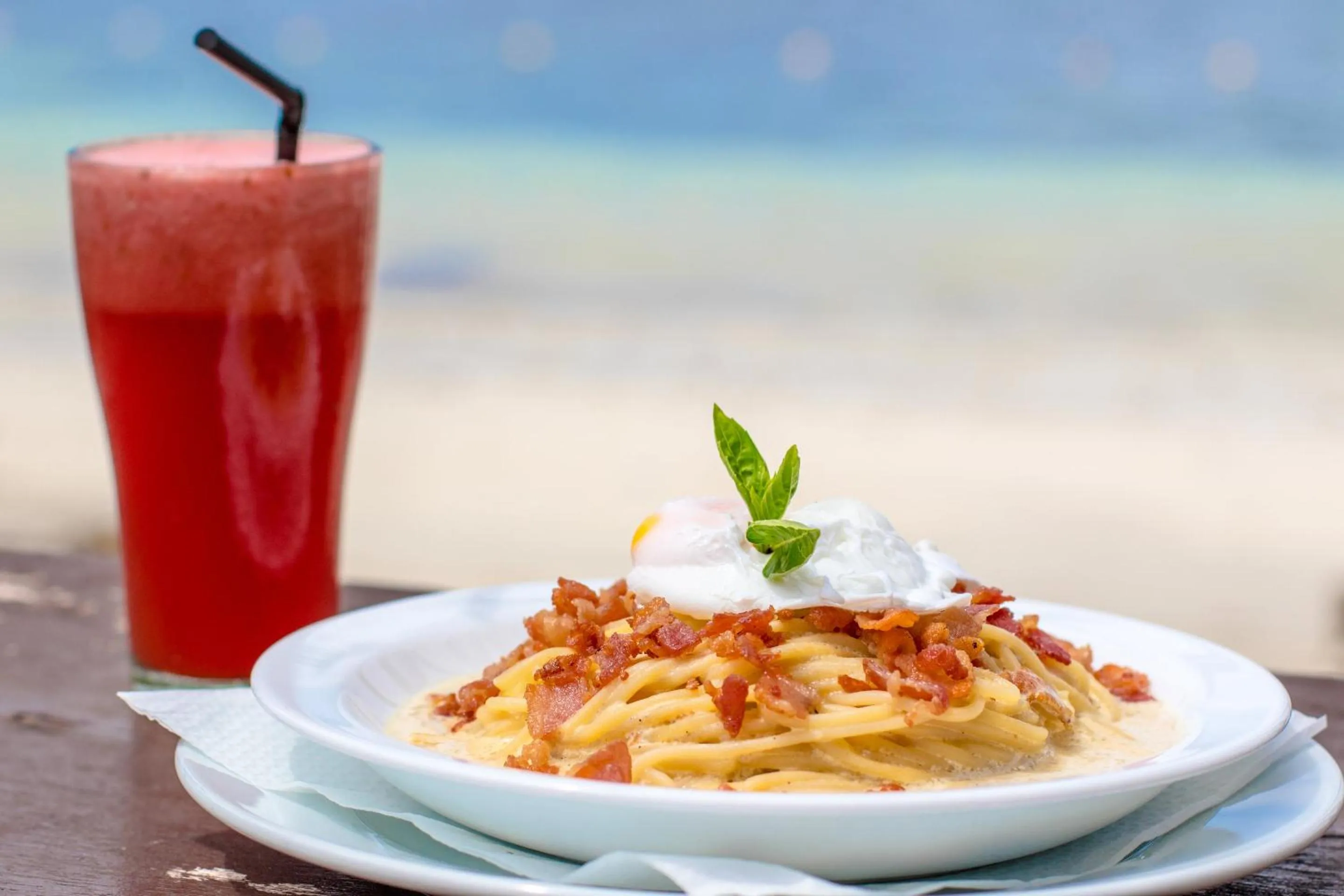 Food close-up in Levantin Boracay