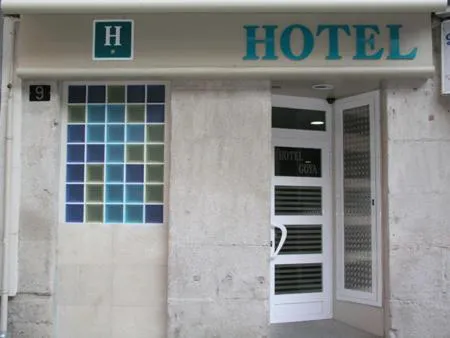 Facade/entrance in Hotel Goya