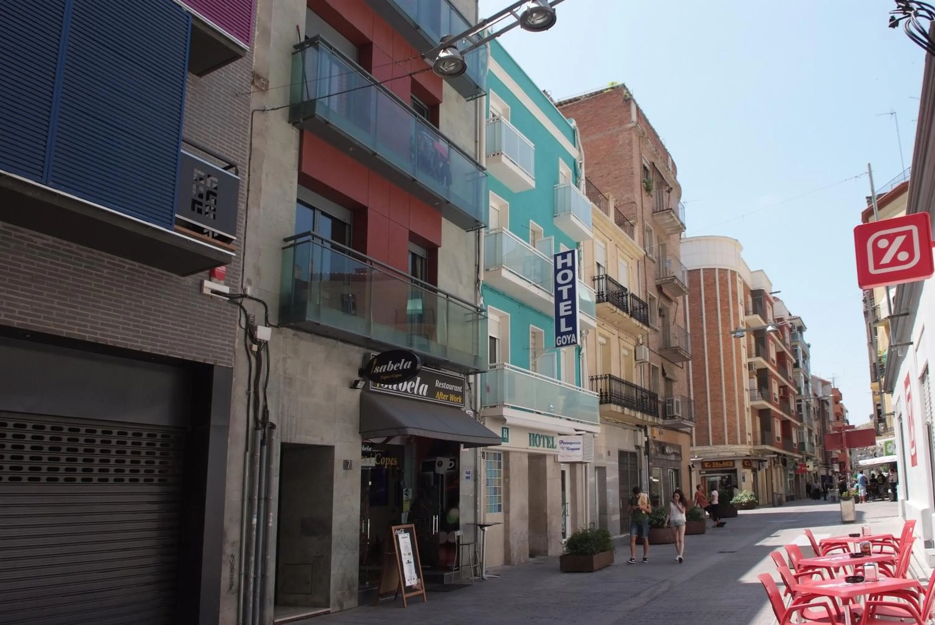 Property building in Hotel Goya