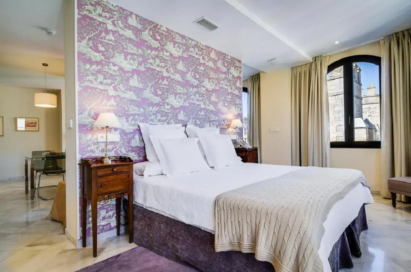 Bed in Suites Murillo Alcázar Bed in Suites Murillo Alcázar