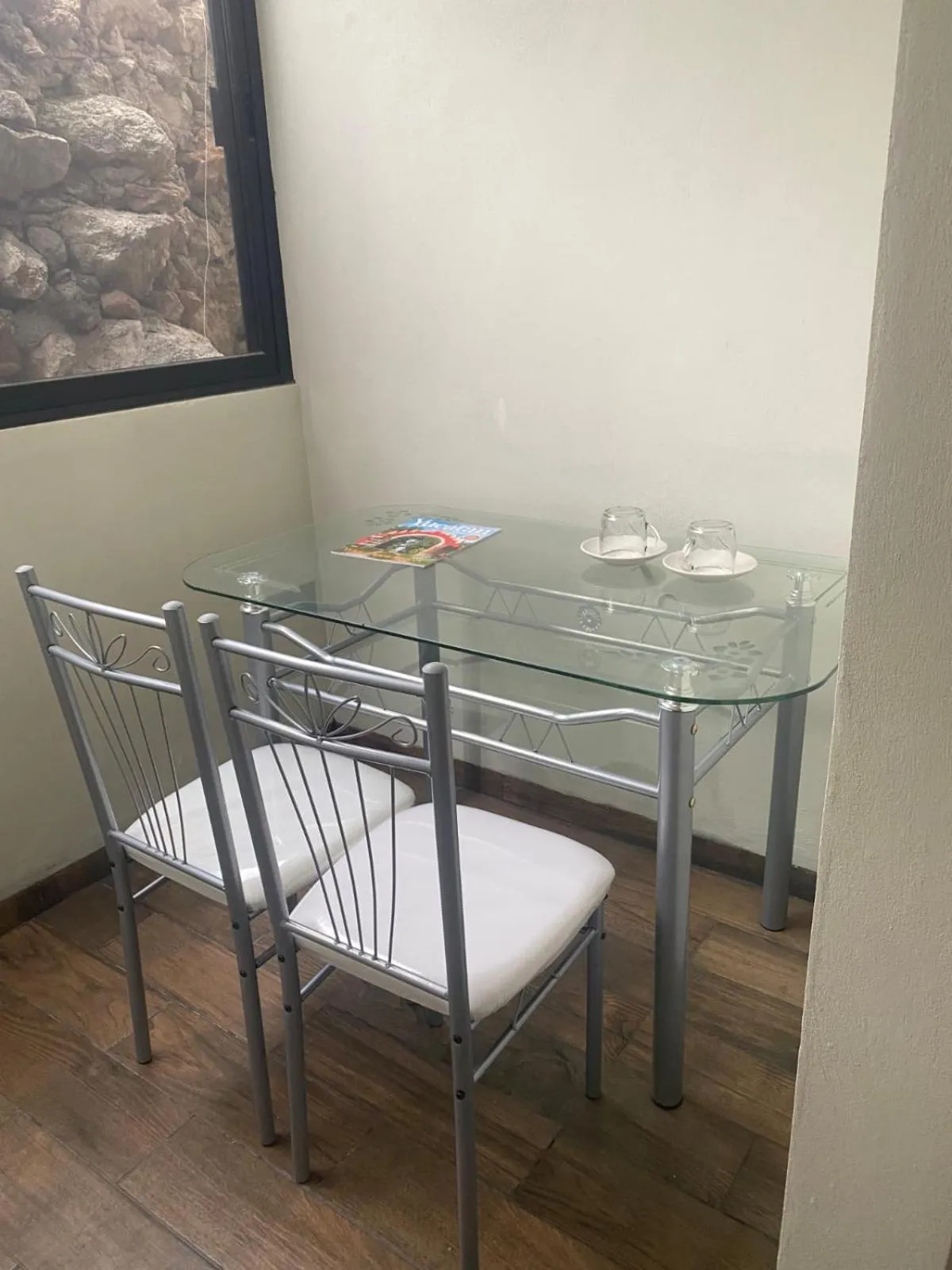 Seating area in Hostal 230