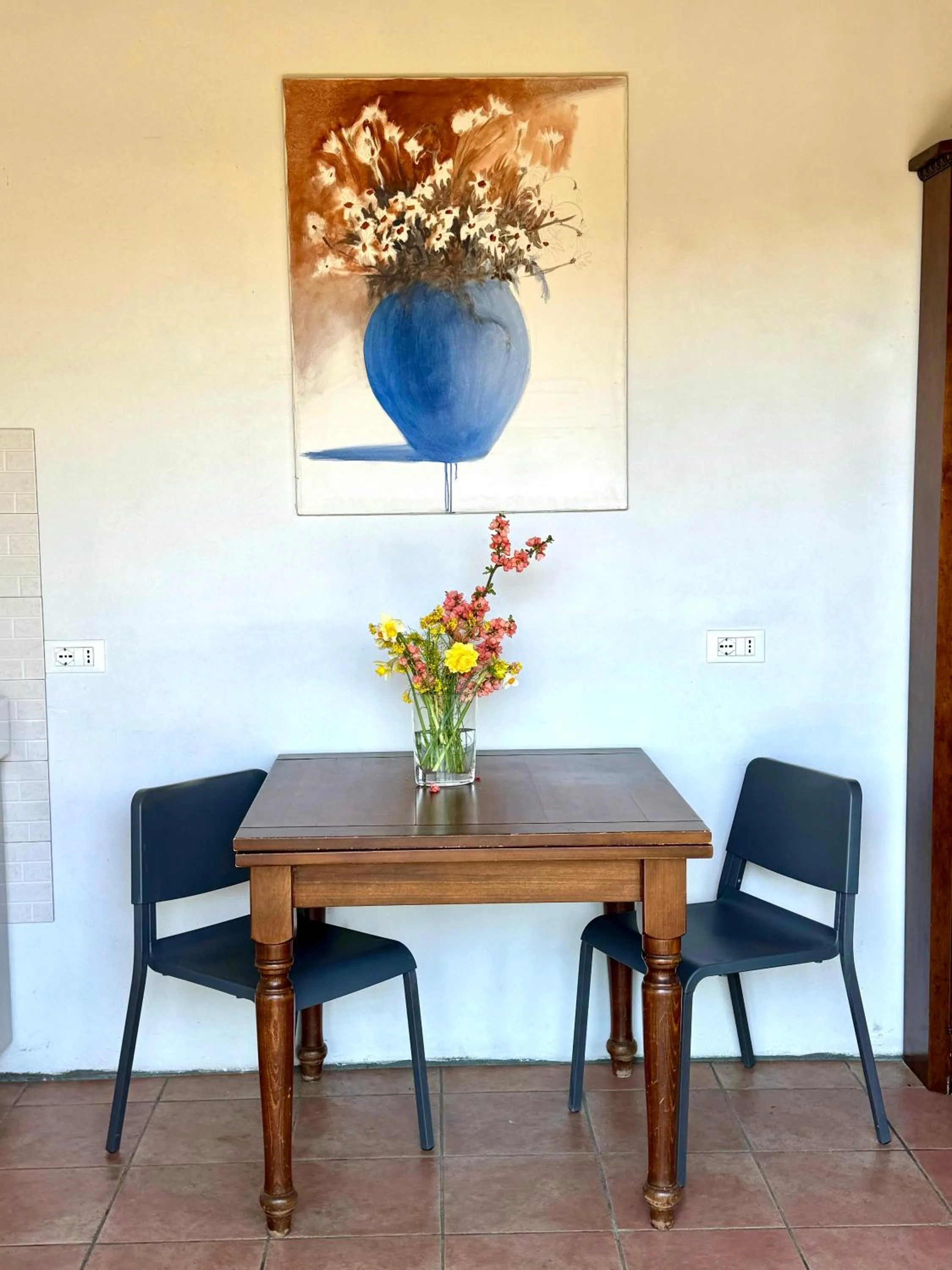 kitchen in Pool & Garden Villa Lelia