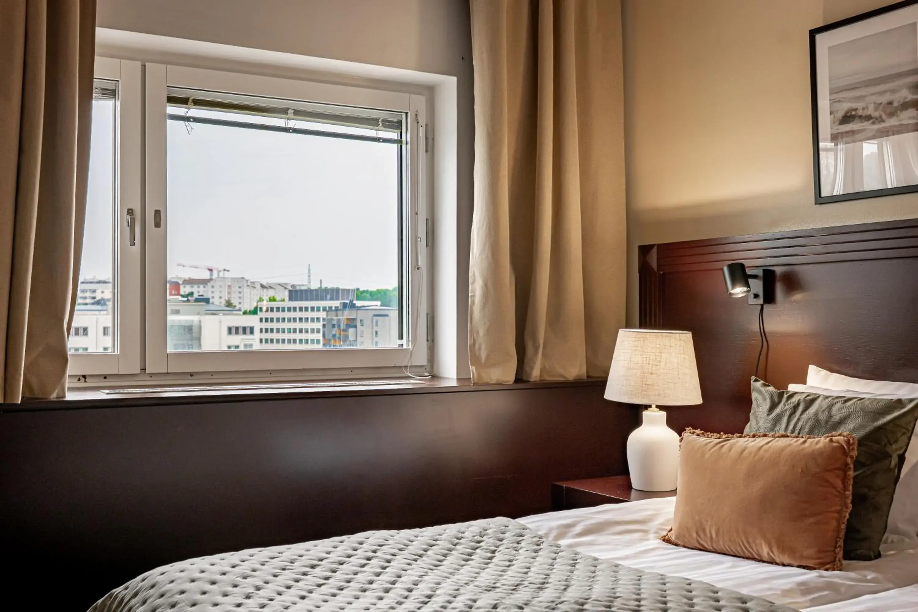 View (from property/room), Bed in Solna Park & Hotel View (from property/room), Bed in Solna Park & Hotel