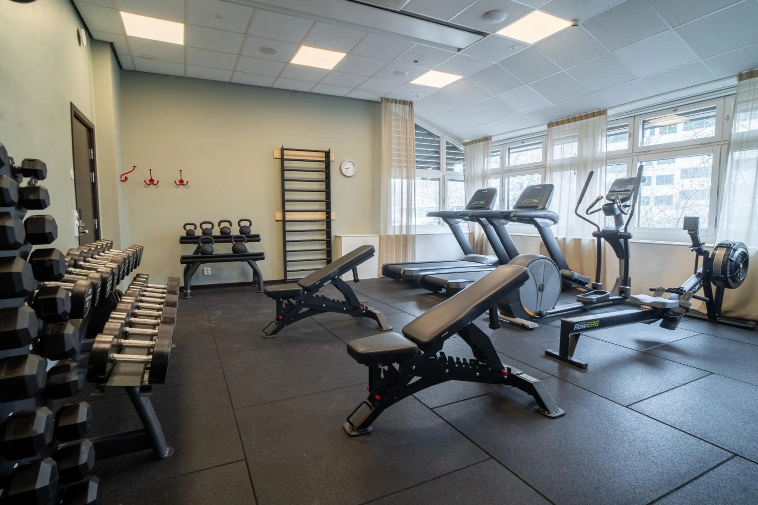 Fitness centre/facilities in Solna Park & Hotel