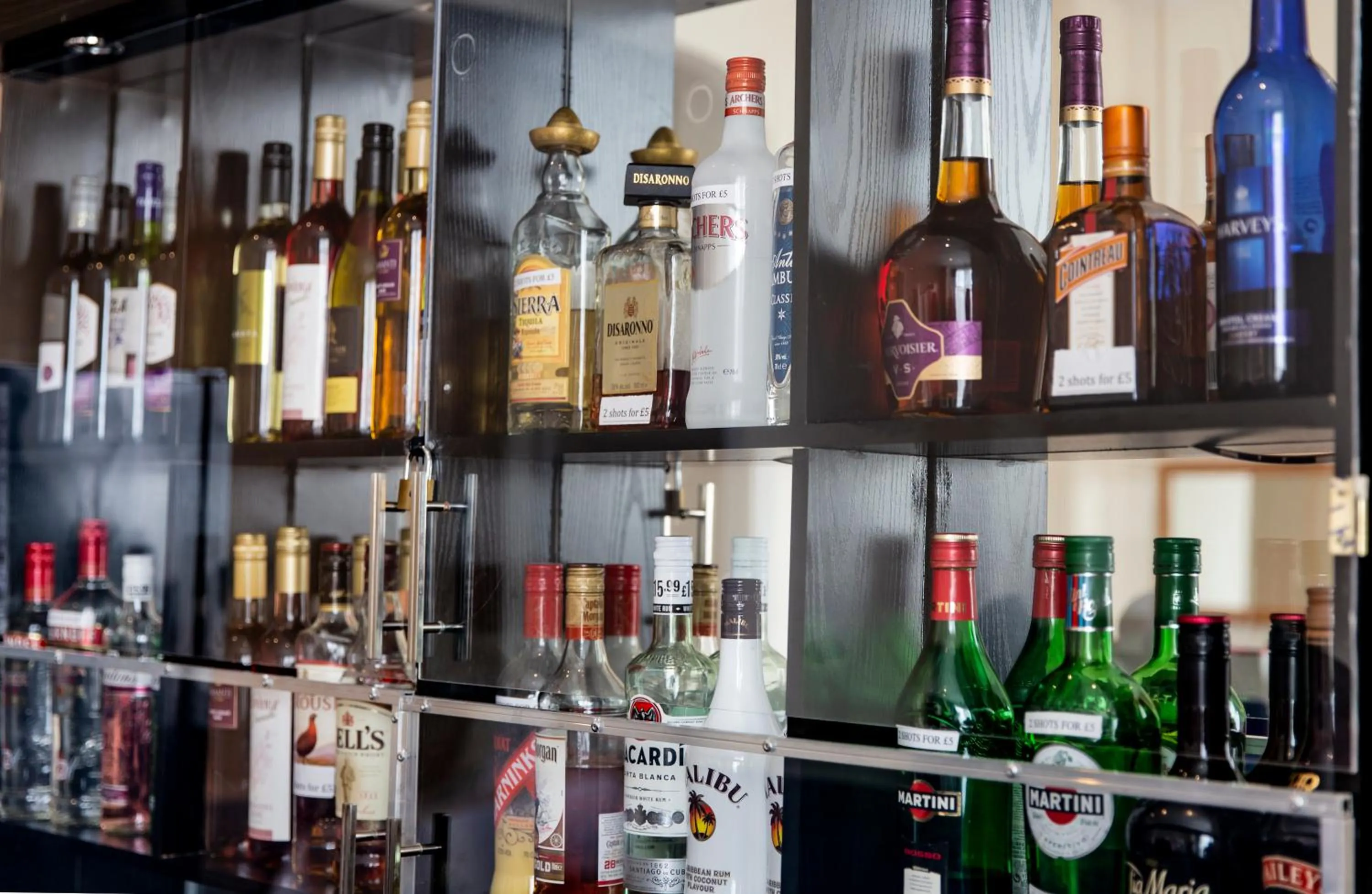 Drinks in Iris Hotel Llandudno