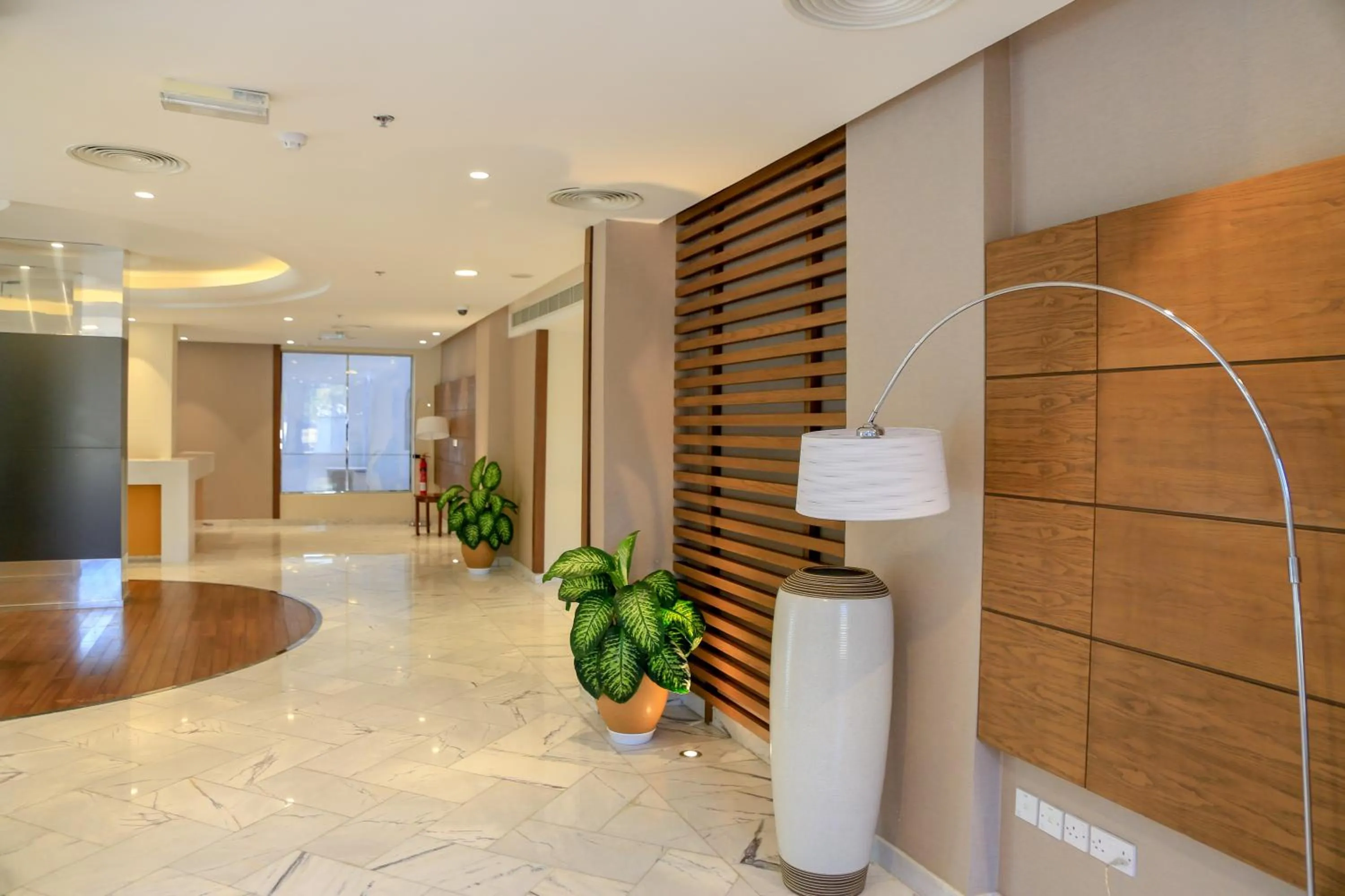 Lobby or reception in Muscat Inn Hotel