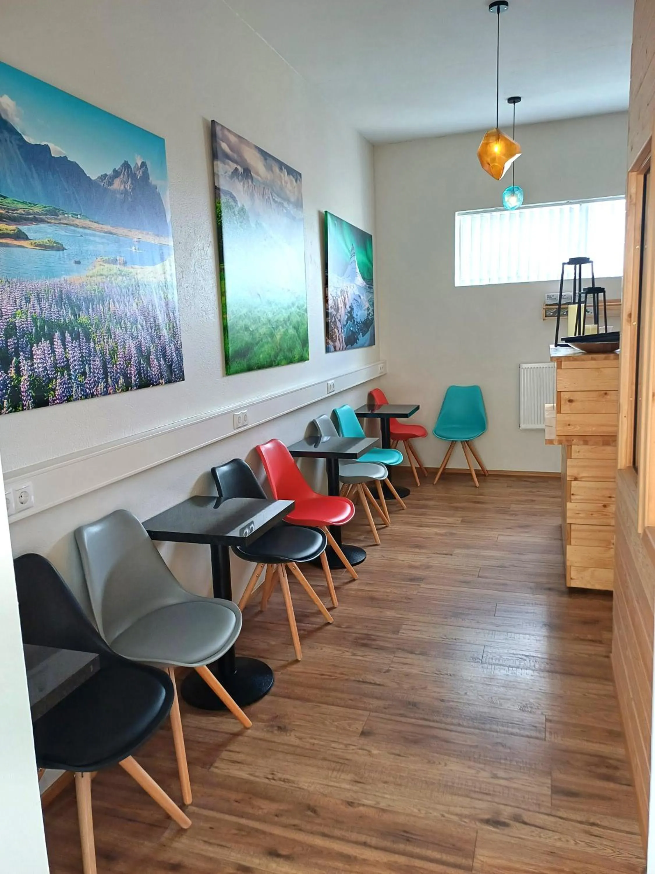 Lobby or reception in Lyngás Guesthouse