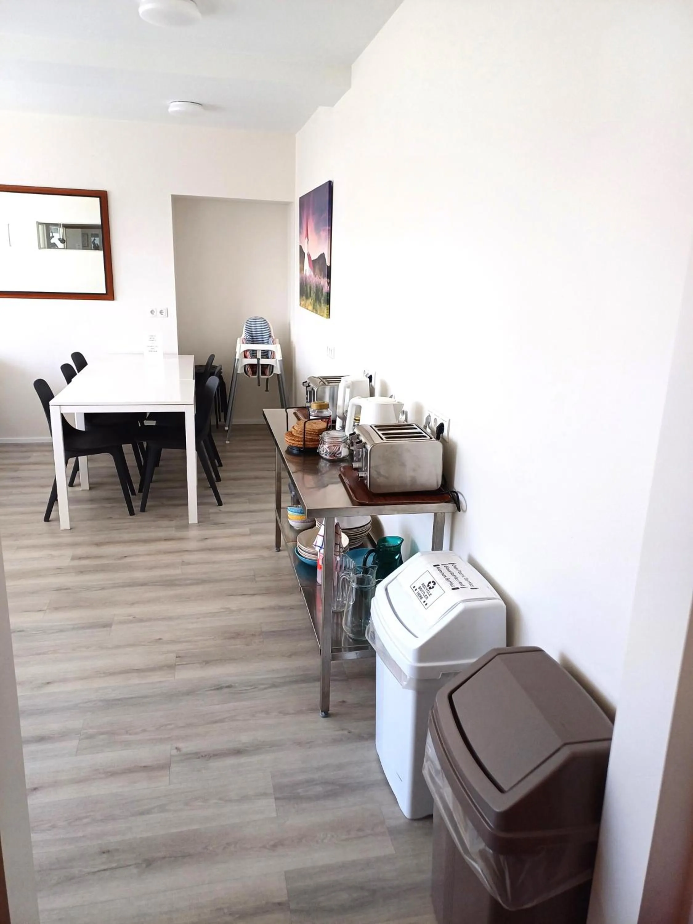 Dining area in Lyngás Guesthouse