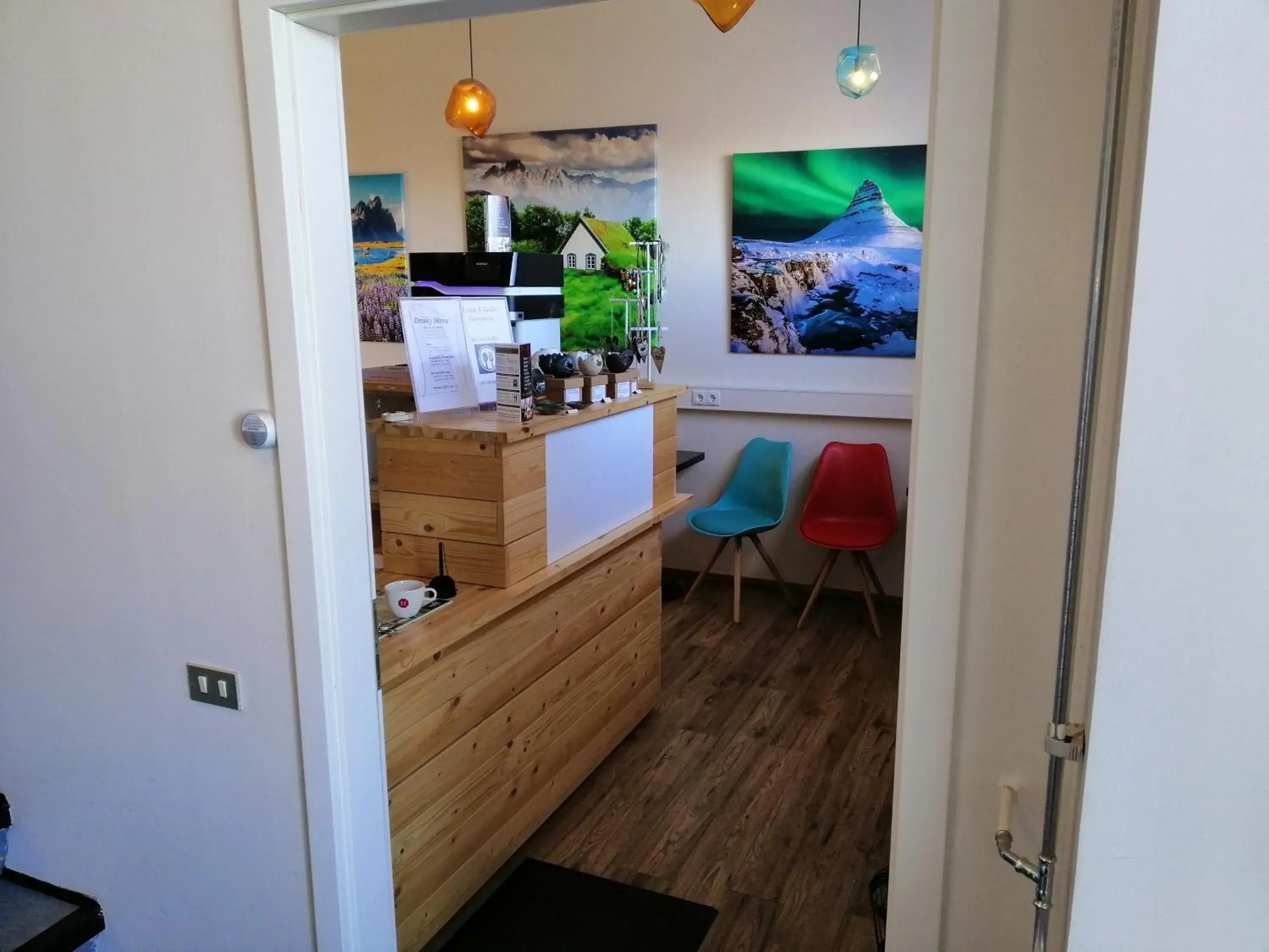 Lobby or reception in Lyngás Guesthouse Lobby or reception in Lyngás Guesthouse