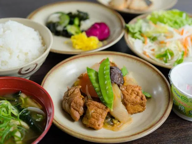 Asian breakfast in Super Hotel Sakai Marittima