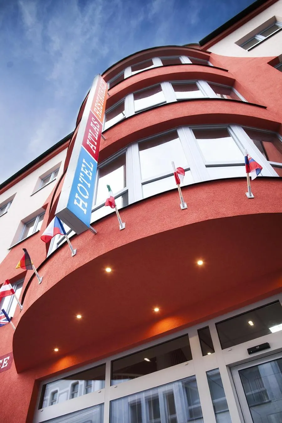 Facade/entrance in Hotel Atlas