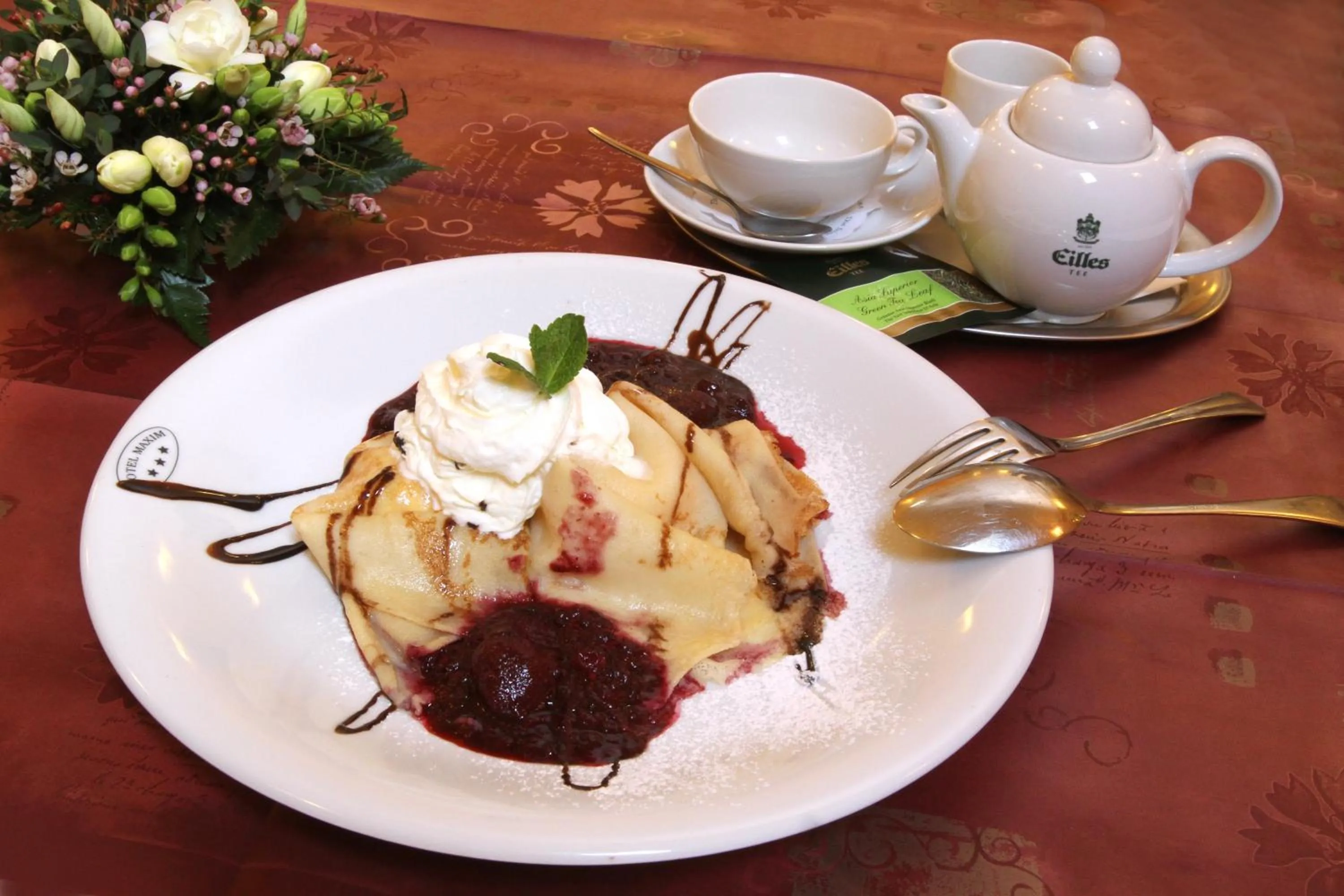 Food close-up in Hotel Maxim