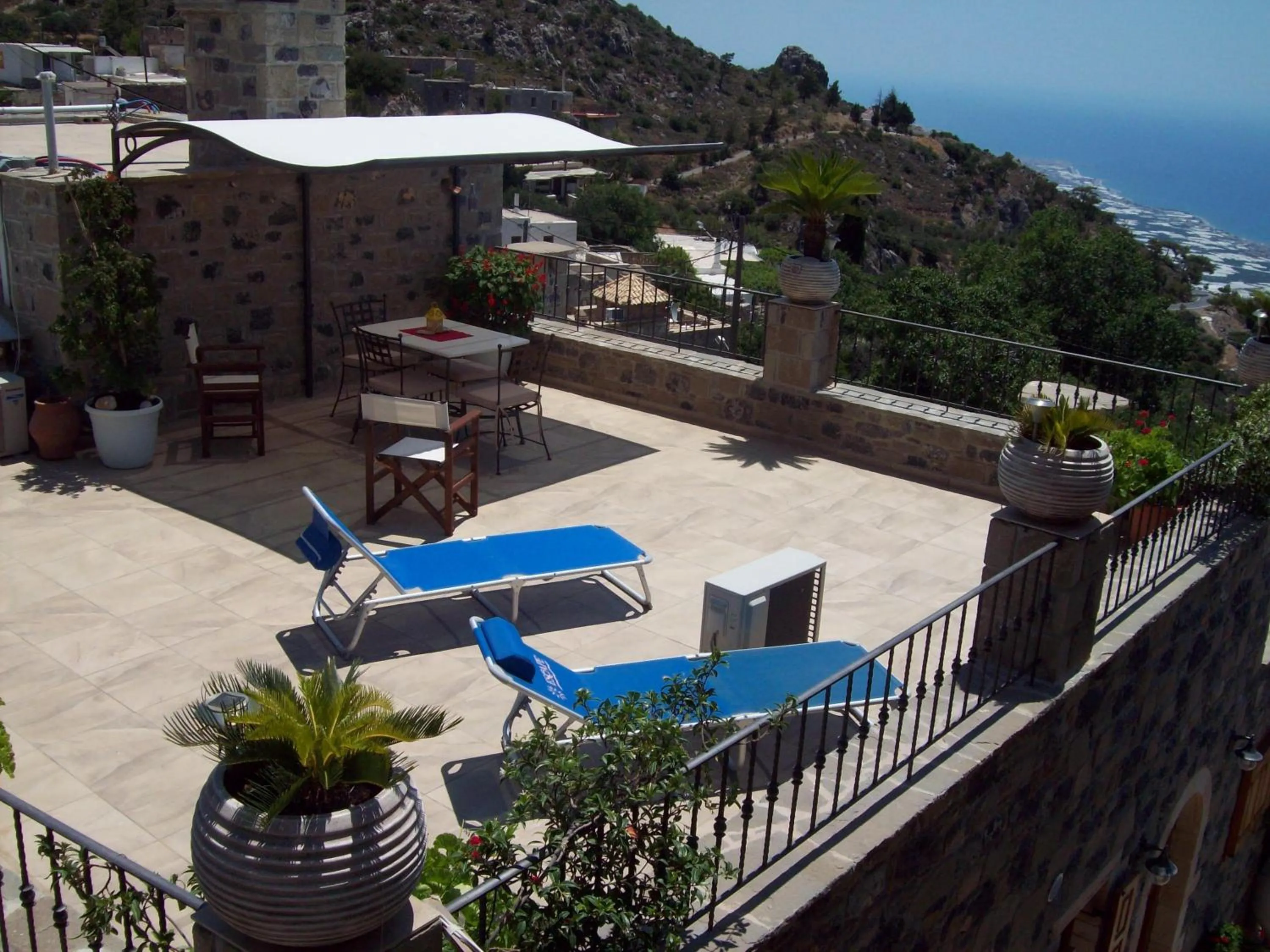 Balcony/Terrace in Diktynna Traditional Villas
