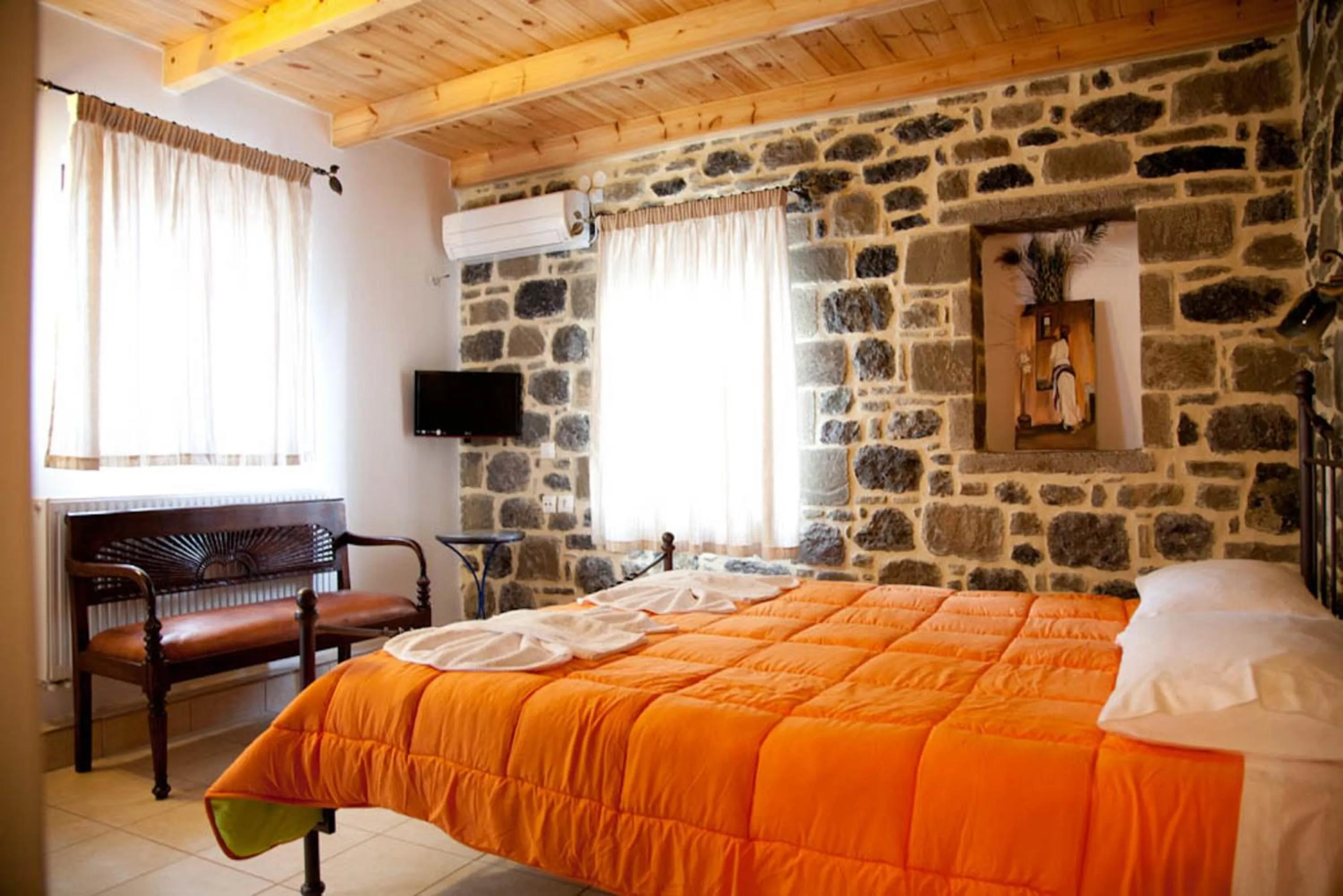 Bedroom, Bed in Diktynna Traditional Villas