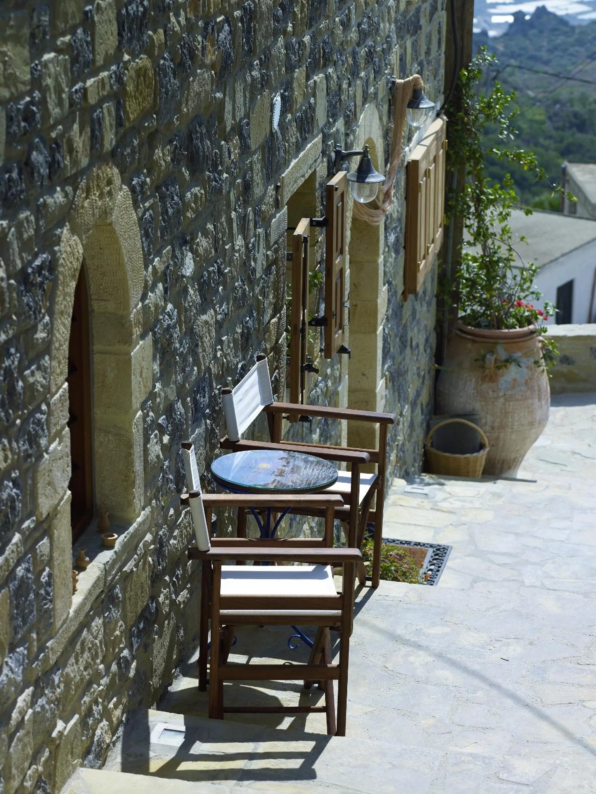 Decorative detail in Diktynna Traditional Villas
