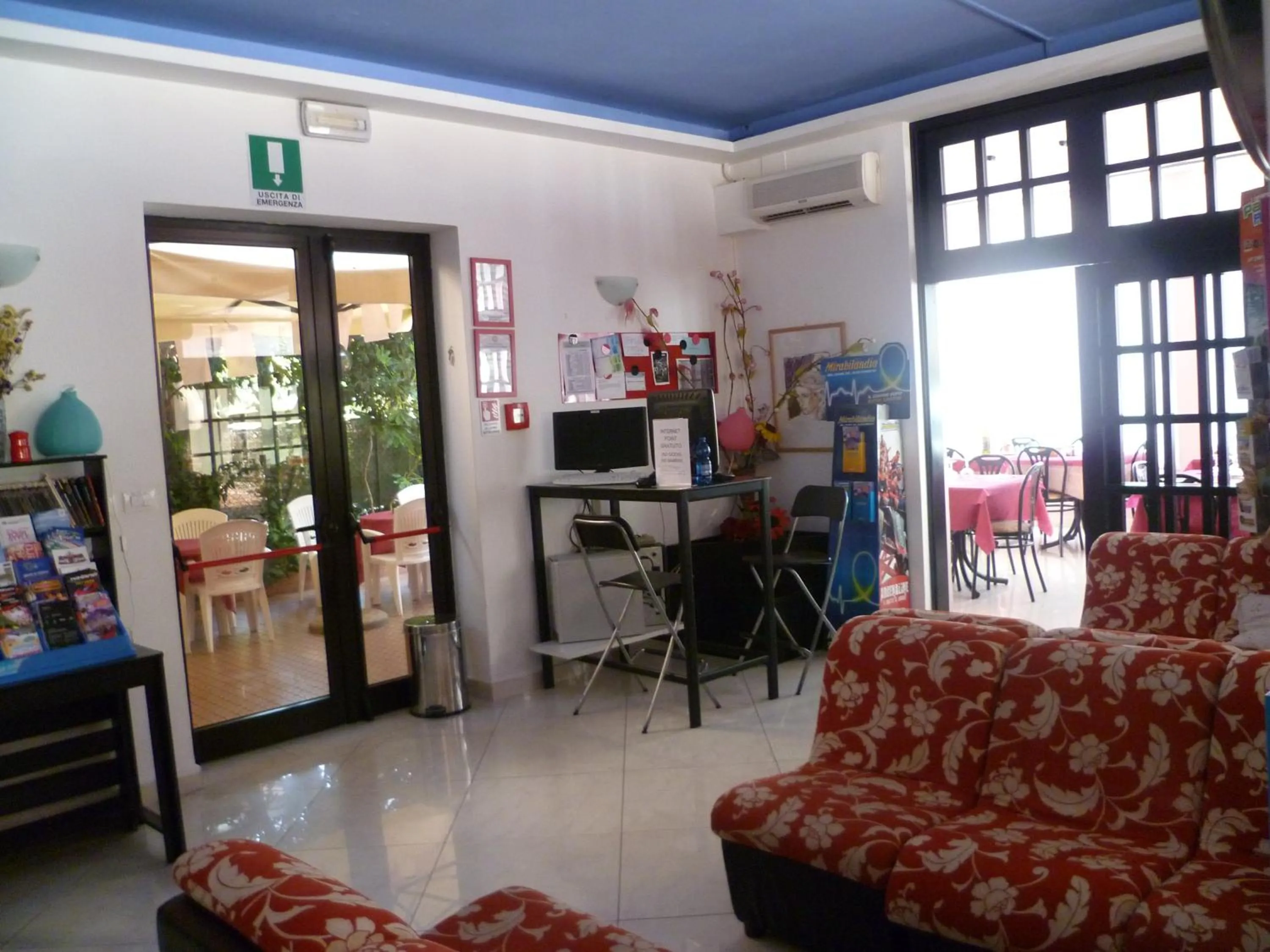 Lounge or bar in Pensione Fiorella Rimini