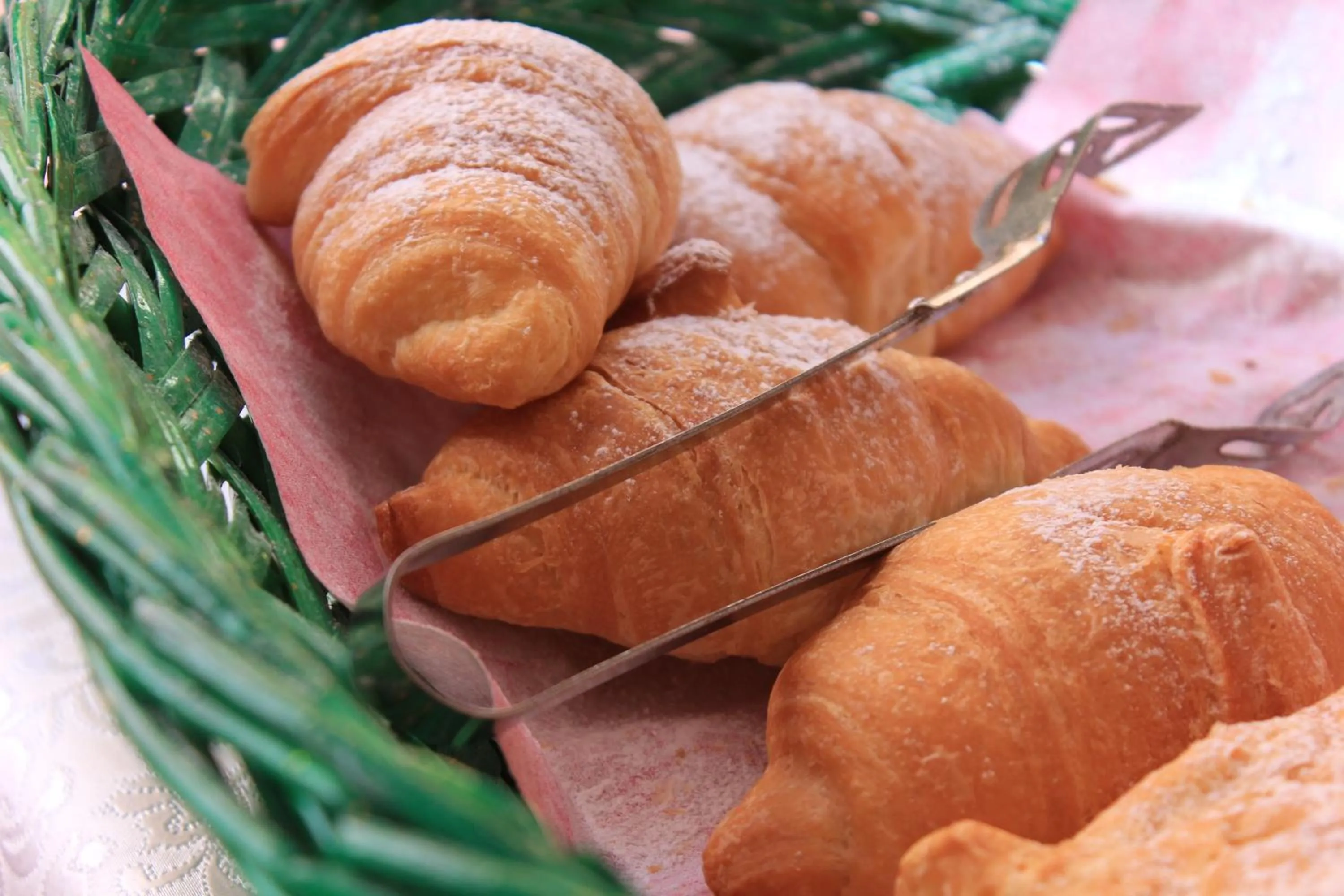 Italian breakfast in Pensione Fiorella Rimini