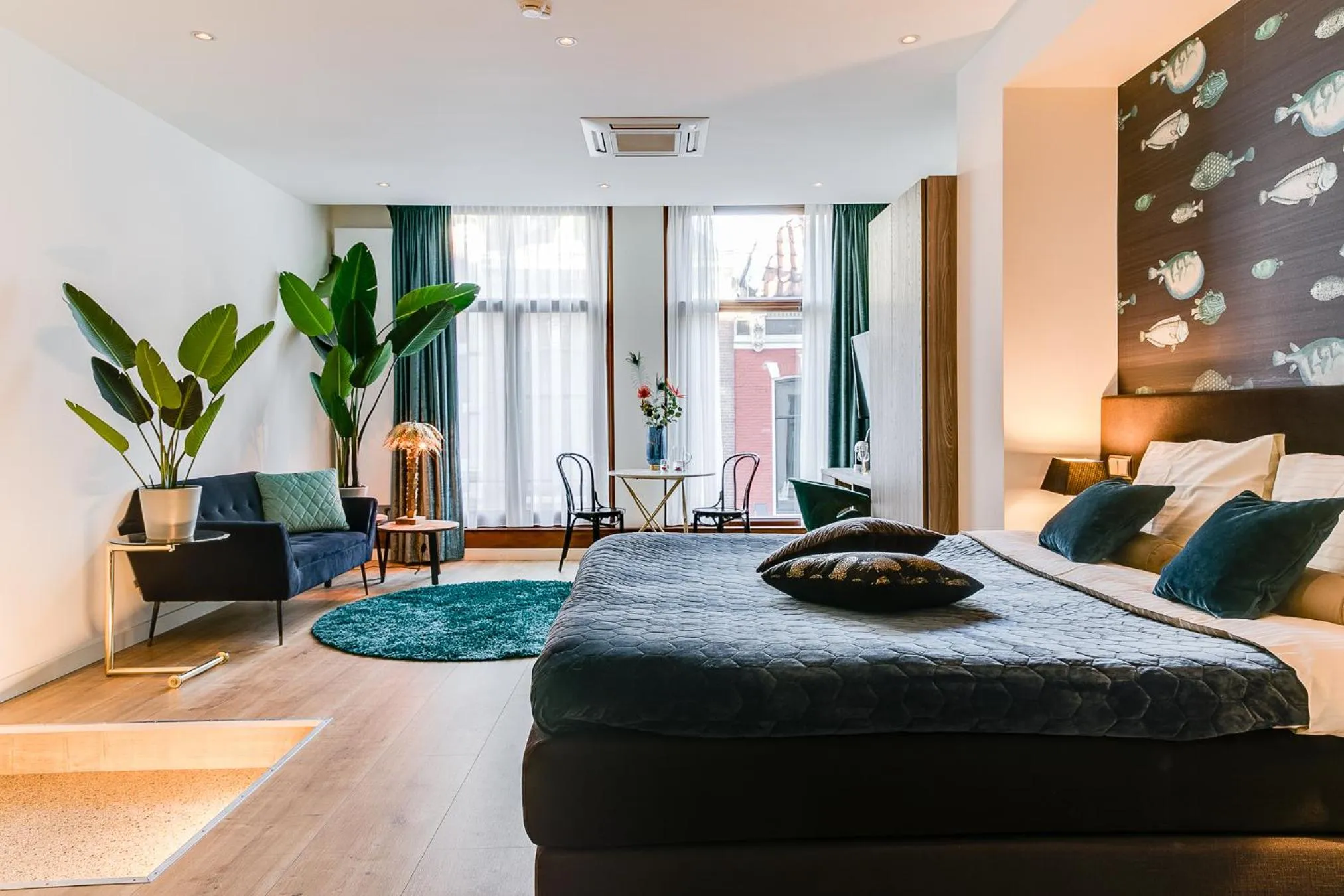 Photo of the whole room, Bed in Brasss Hotel Suites