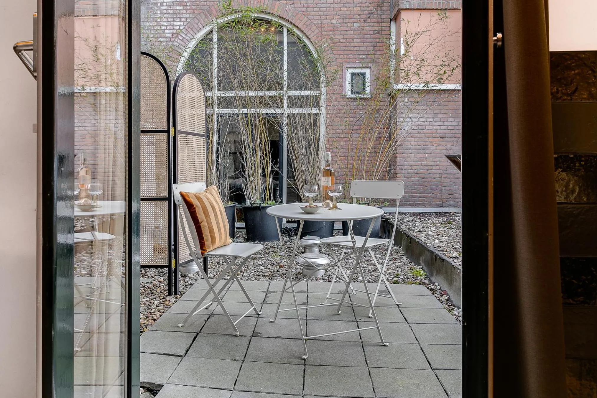 Balcony/Terrace in Brasss Hotel Suites