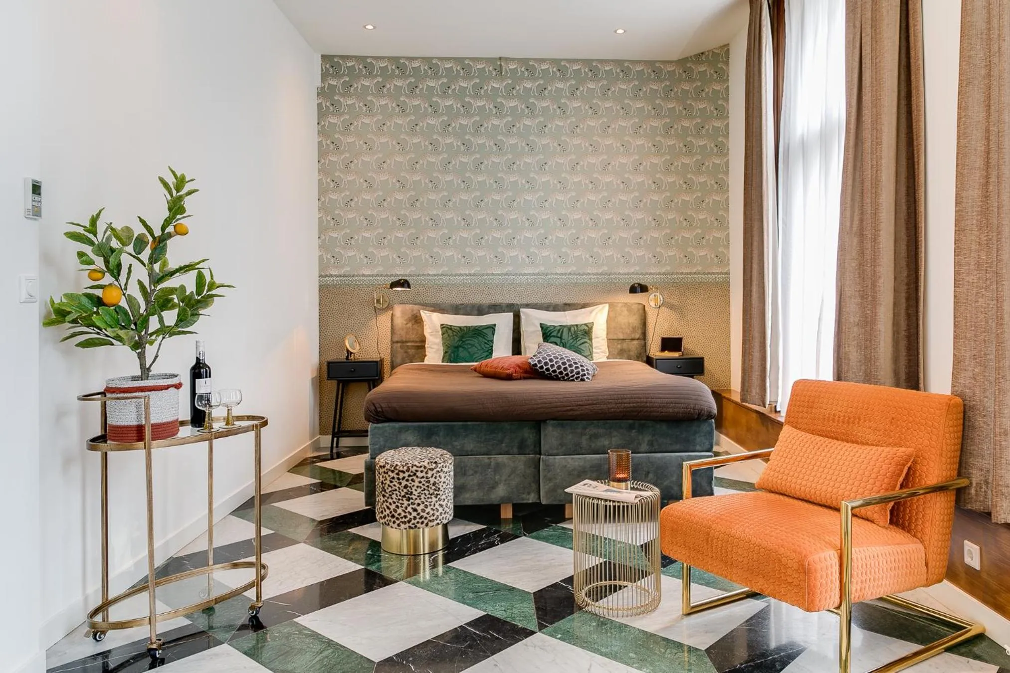 Photo of the whole room, Bed in Brasss Hotel Suites