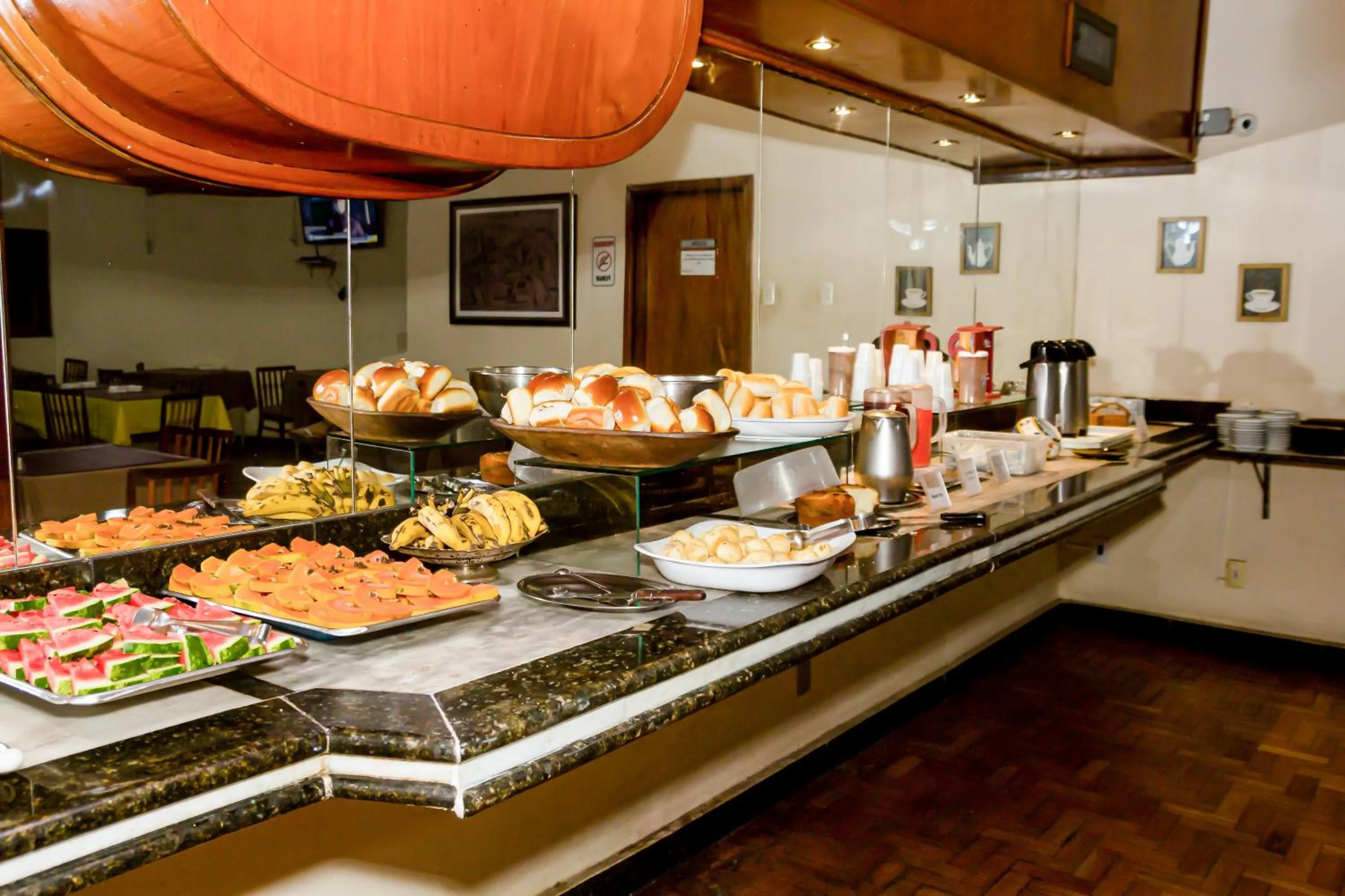 Buffet breakfast in Amazonas Palace Hotel Belo Horizonte - Avenida Amazonas