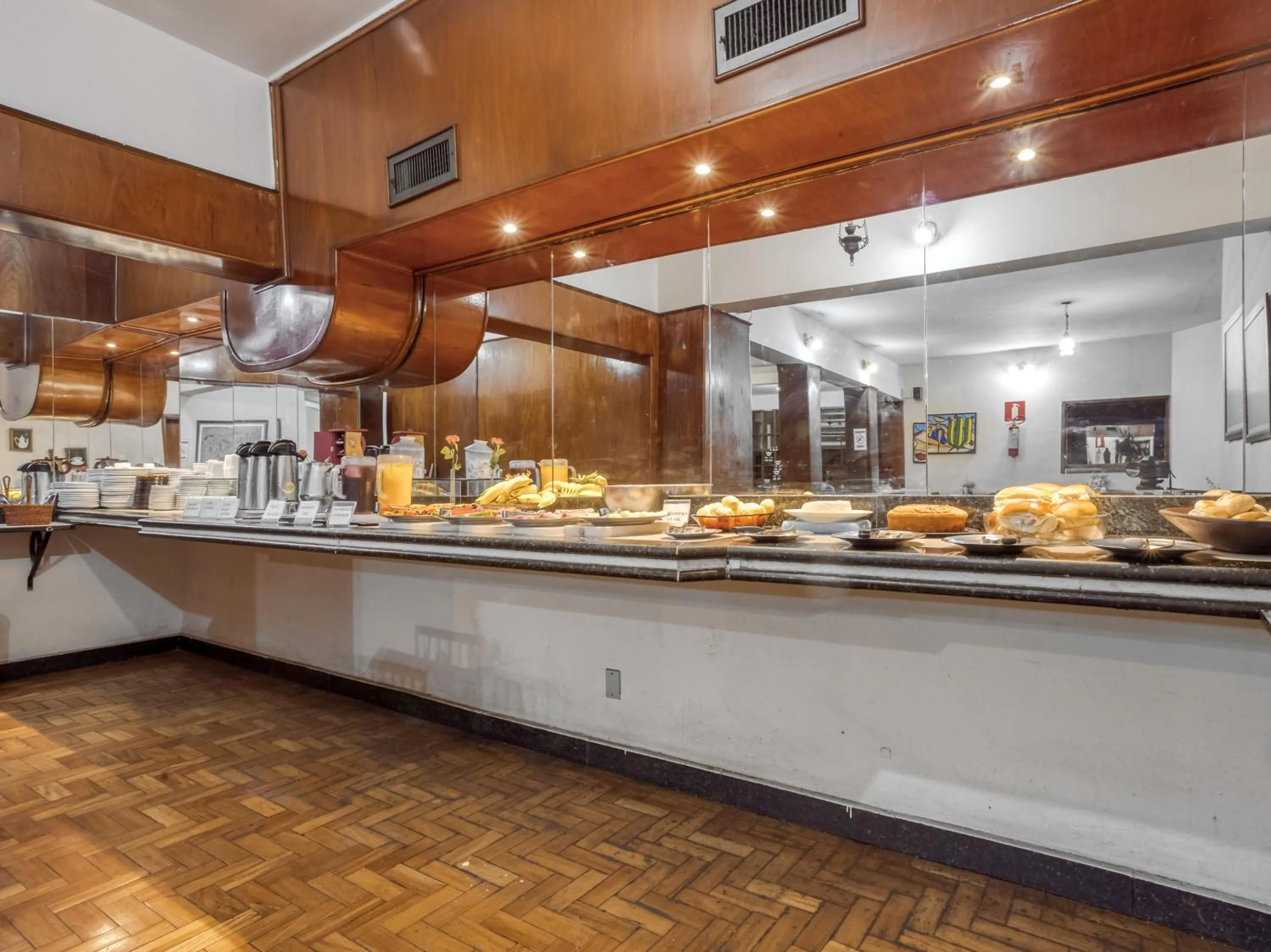 Buffet breakfast in Amazonas Palace Hotel Belo Horizonte - Avenida Amazonas