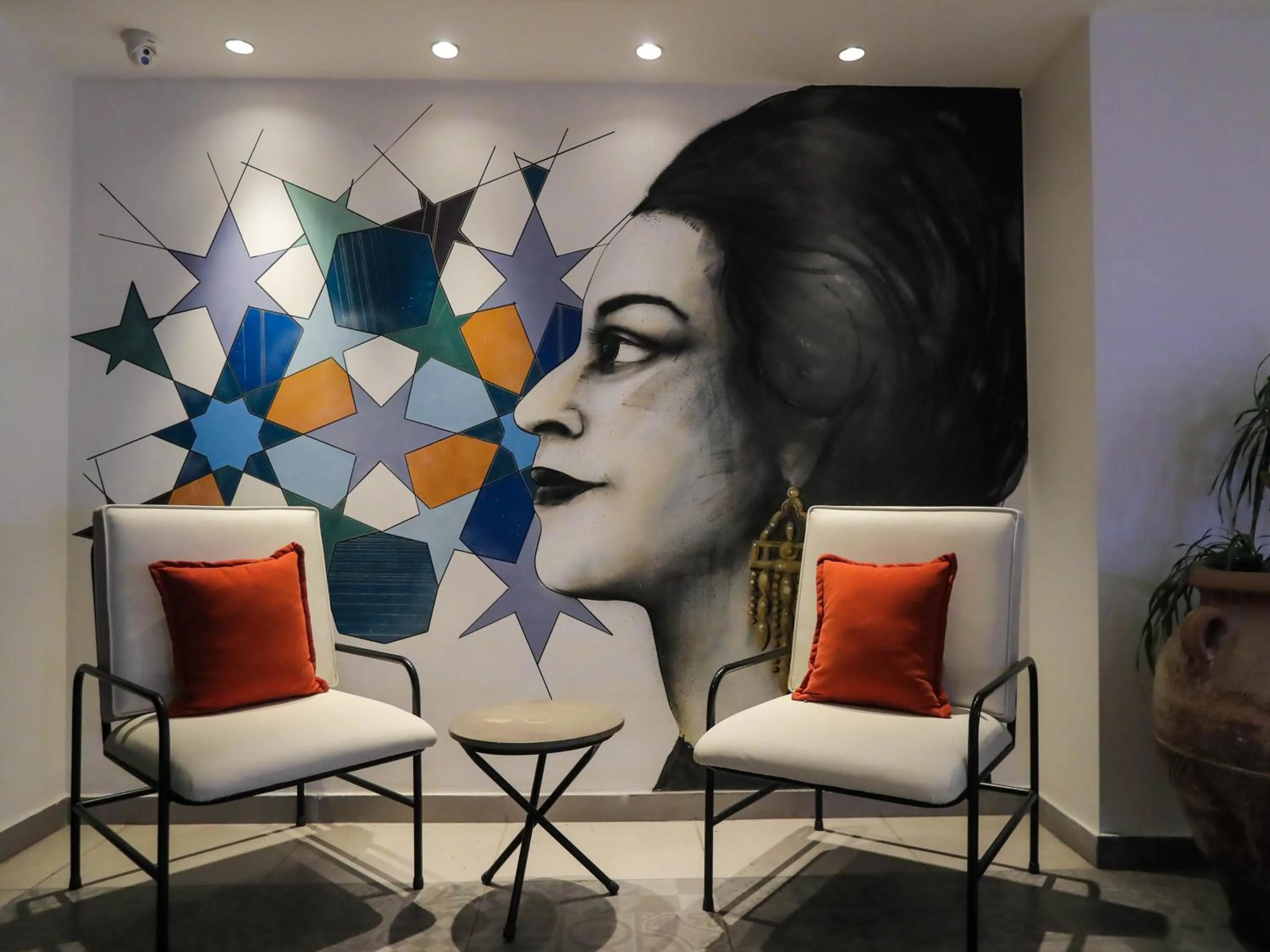 Lobby or reception in La Locanda Boutique Hotel