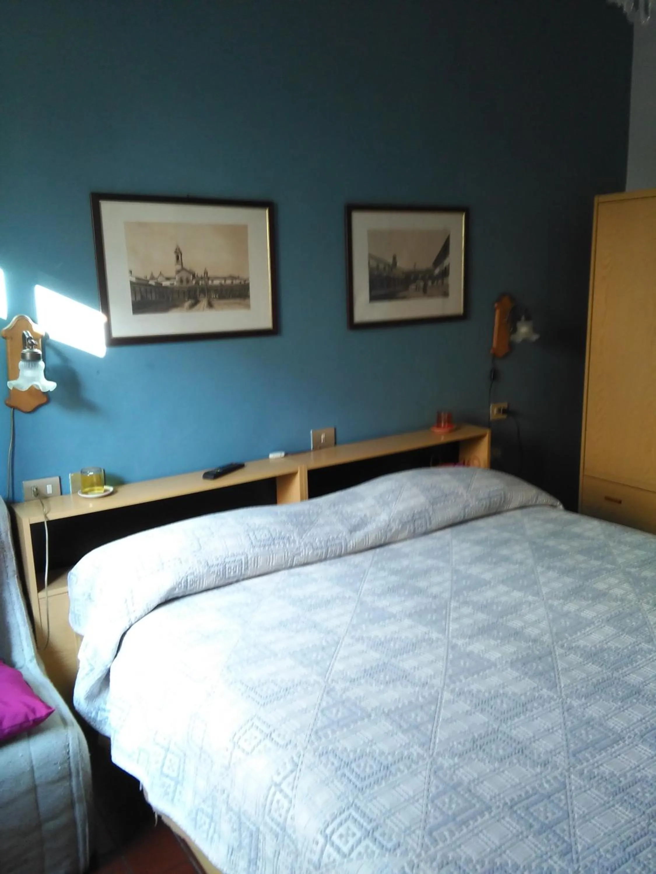 Bed in Albergo Villa Sorriso