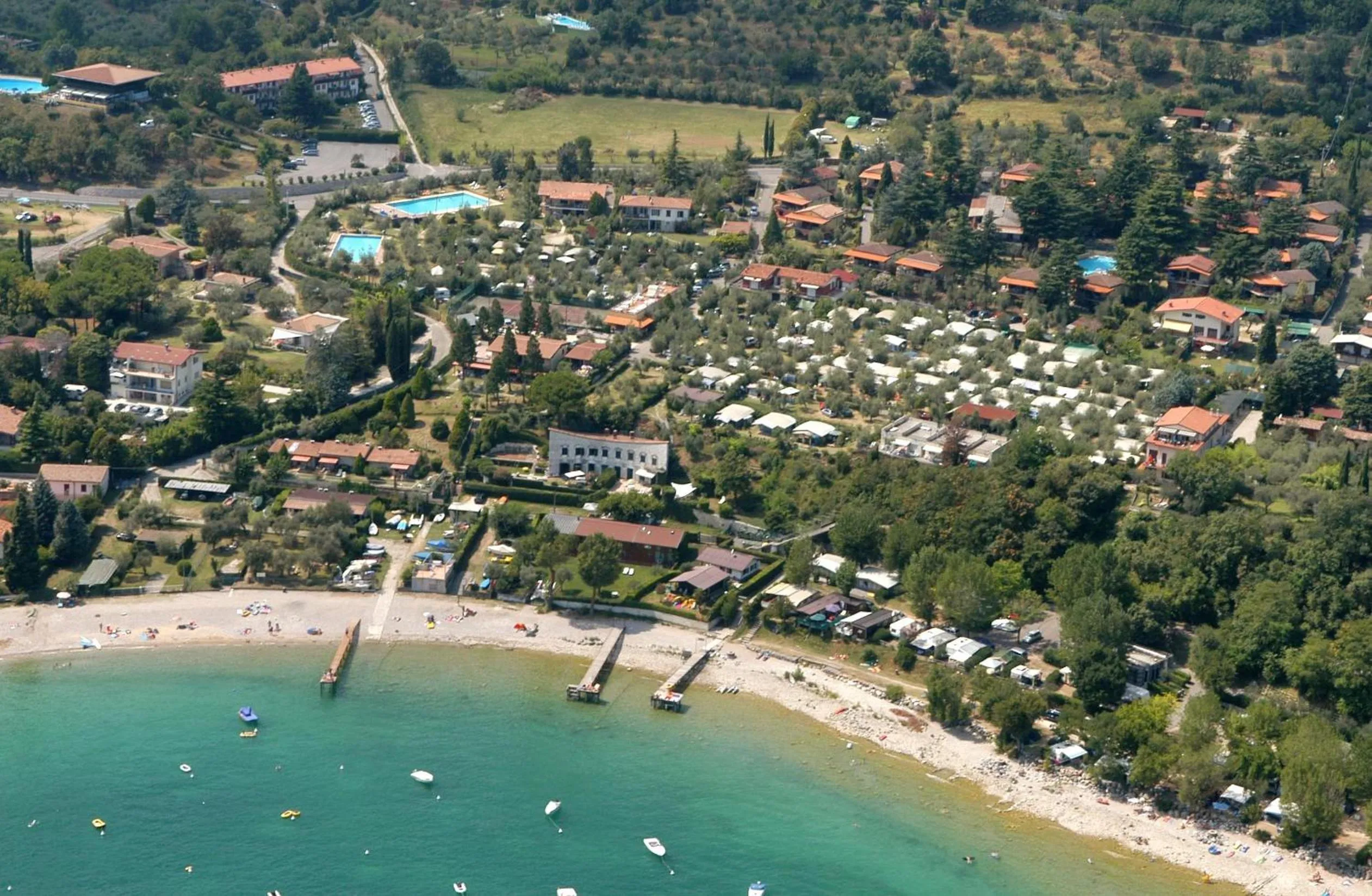 Bird's eye view in Villenpark Sanghen