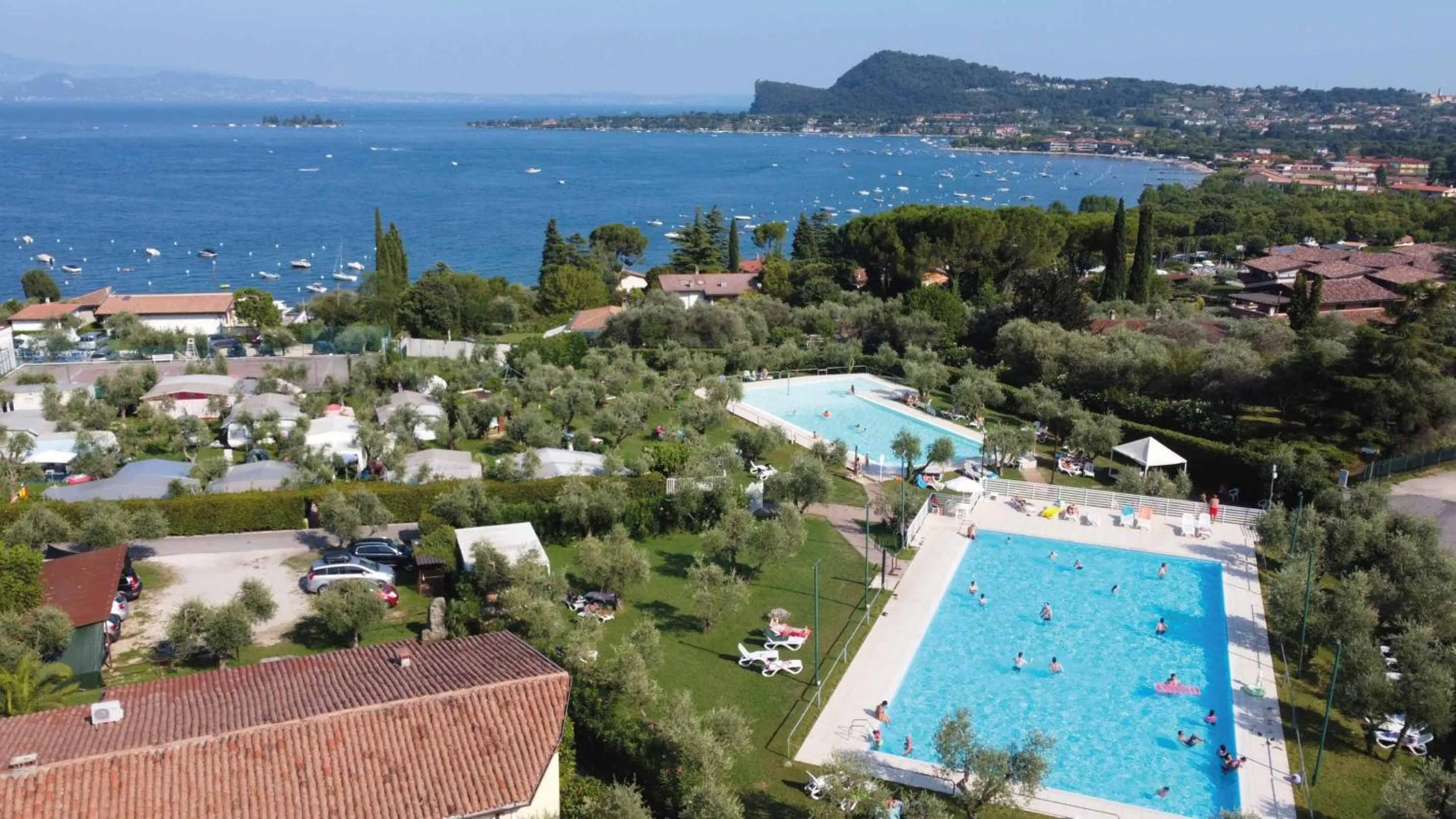 Swimming pool in Villenpark Sanghen