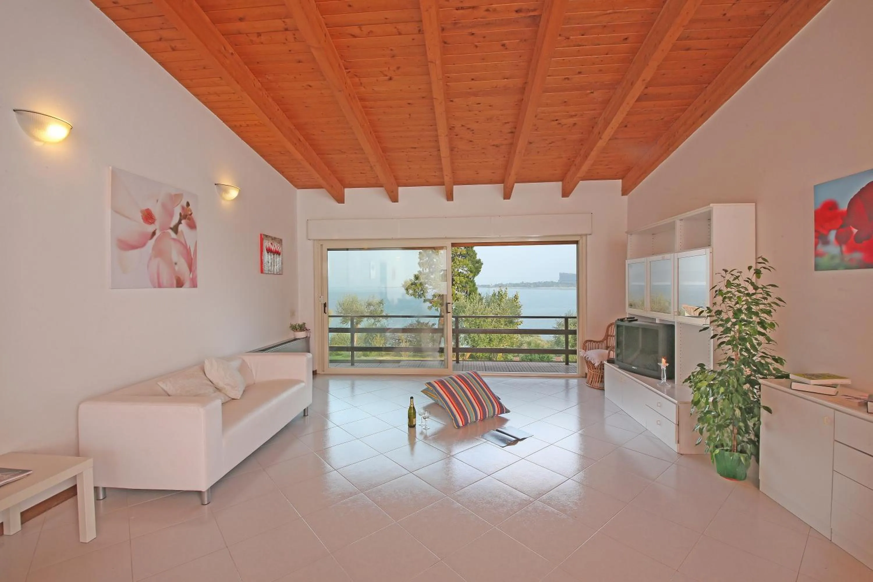 Living room in Villenpark Sanghen