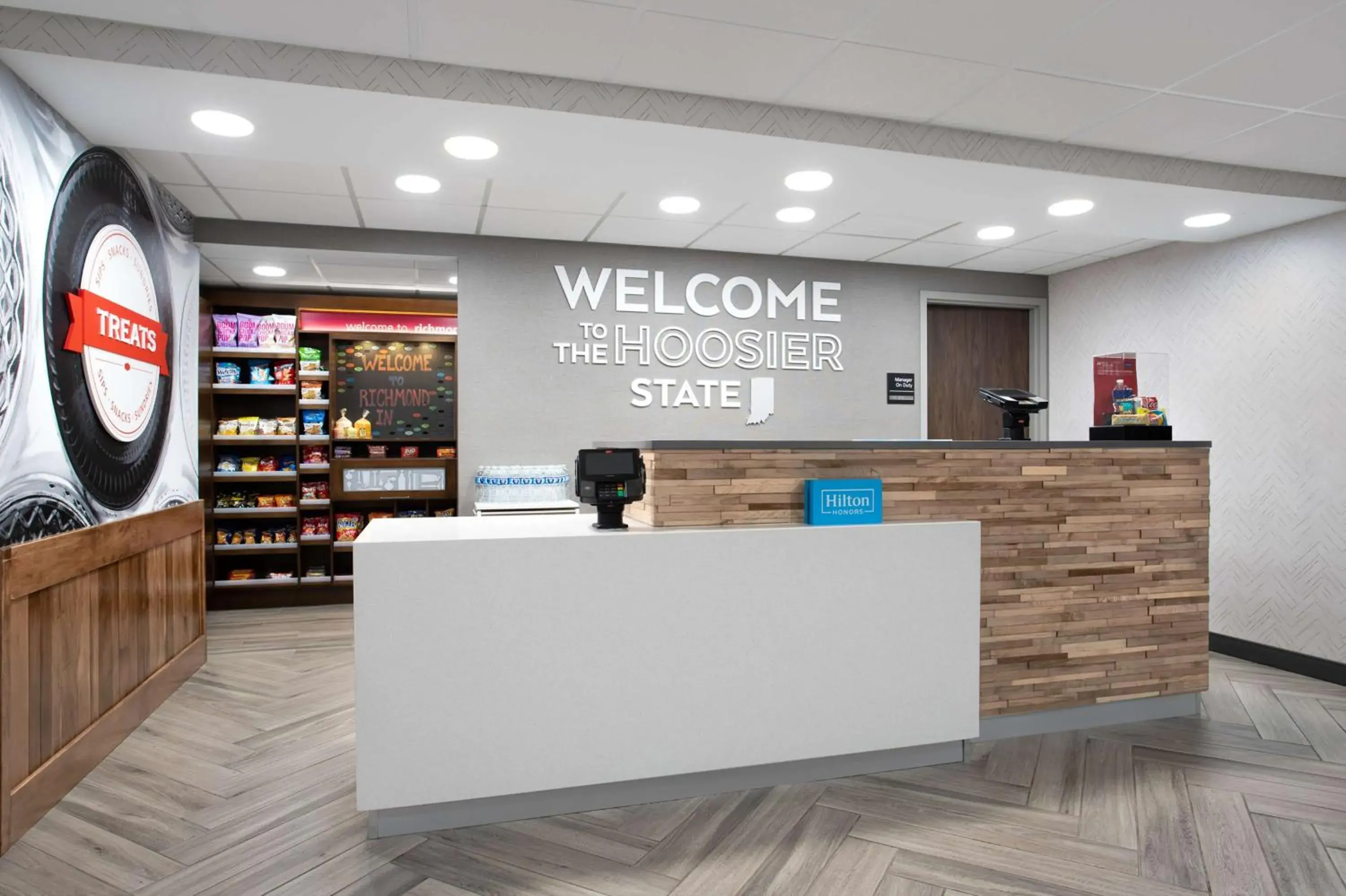 Lobby or reception in Hampton Inn & Suites Richmond Lobby or reception in Hampton Inn & Suites Richmond