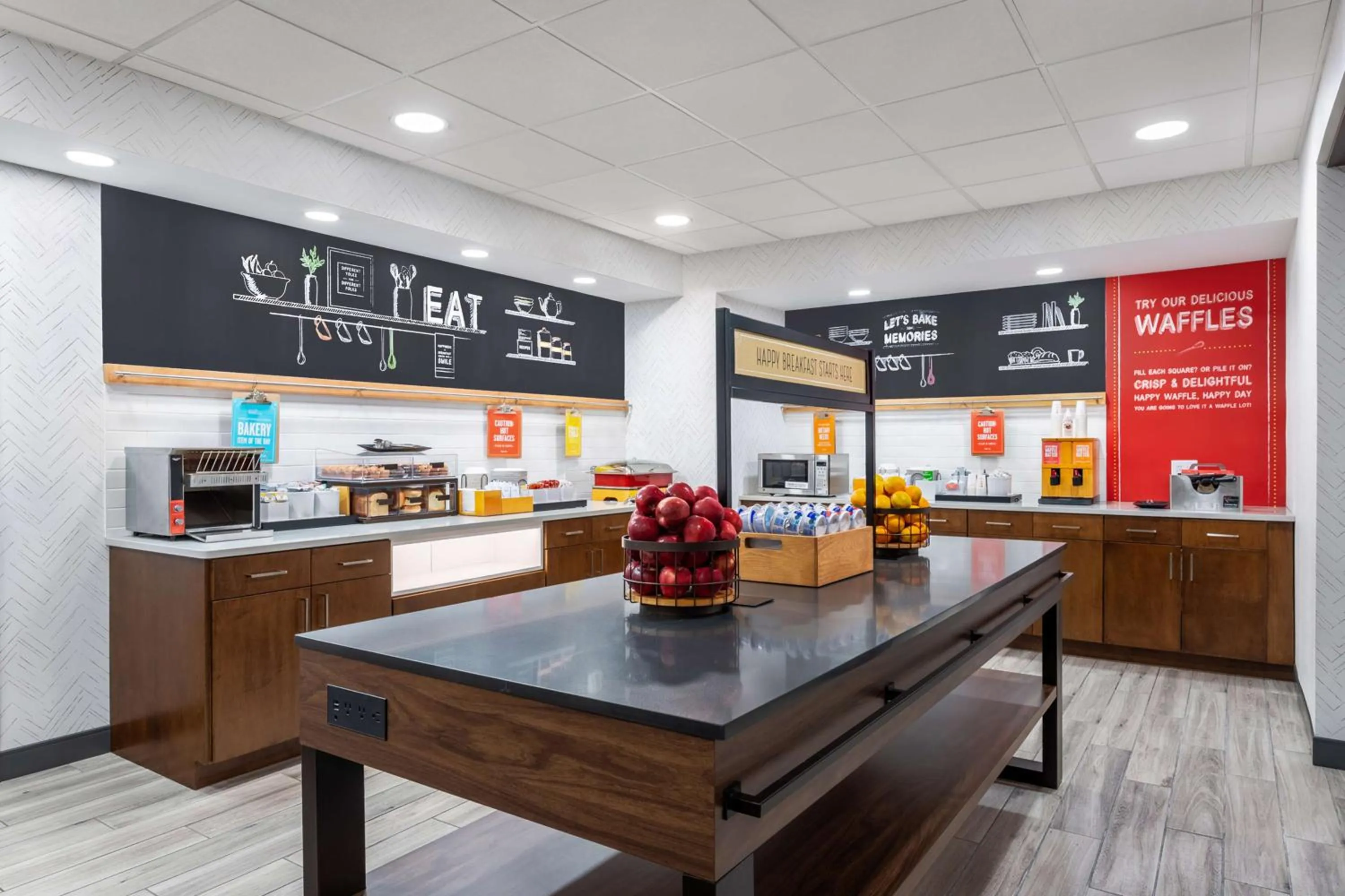 Breakfast in Hampton Inn & Suites Richmond