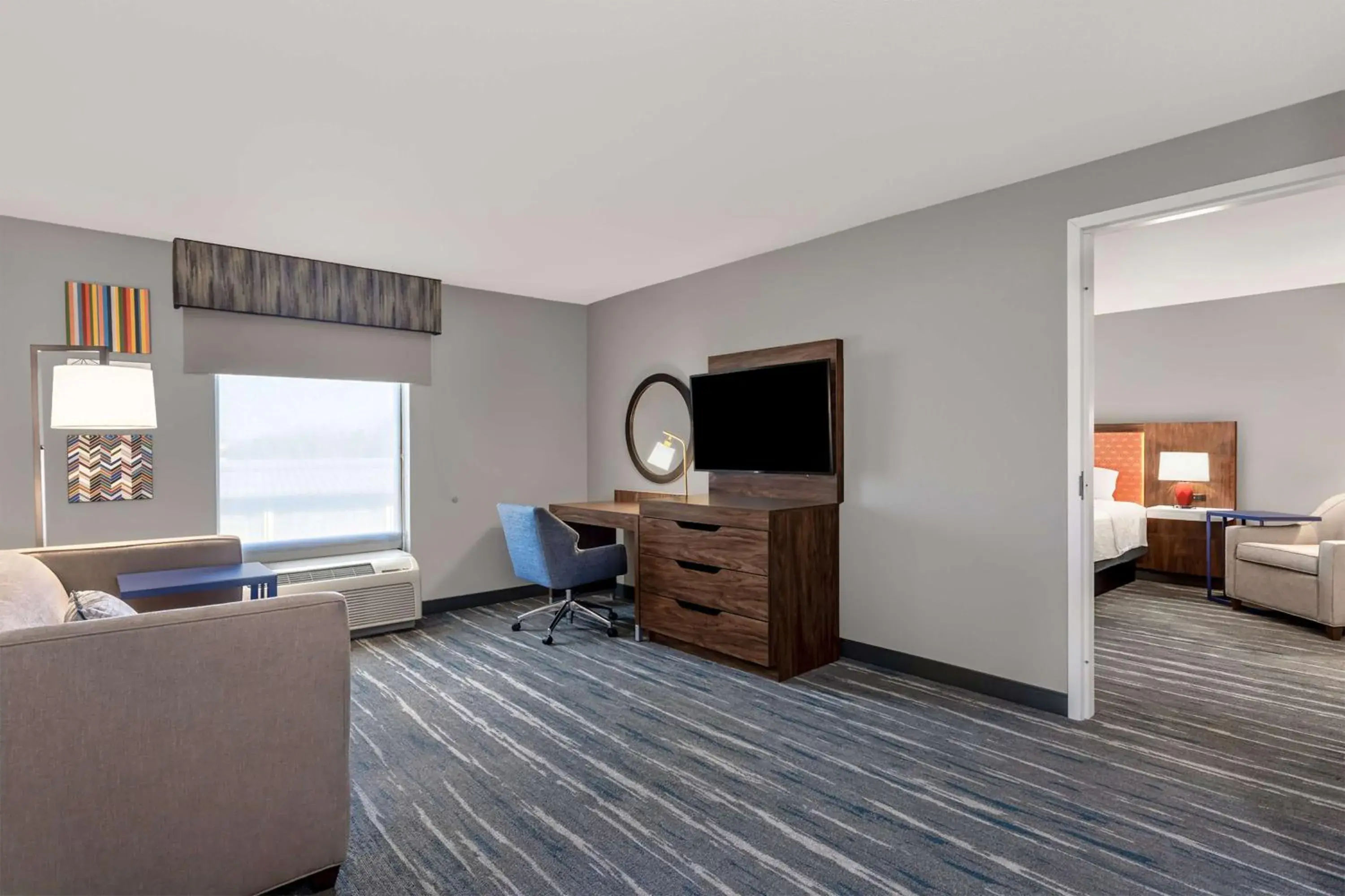 Bedroom, Bed in Hampton Inn & Suites Richmond Bedroom, Bed in Hampton Inn & Suites Richmond