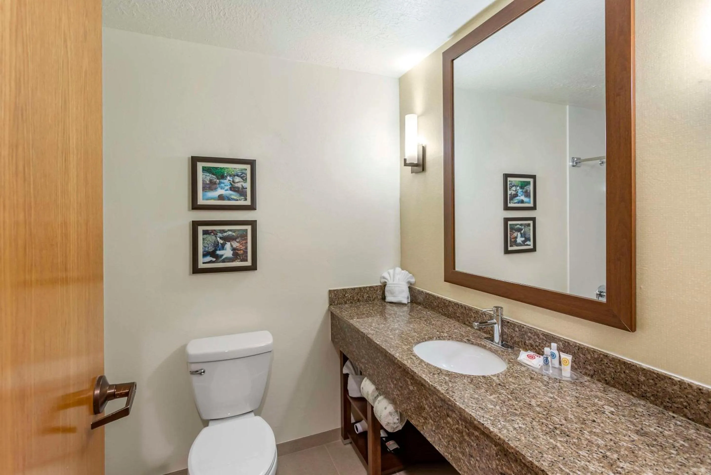 Bedroom in Comfort Suites Ogden Conference Center