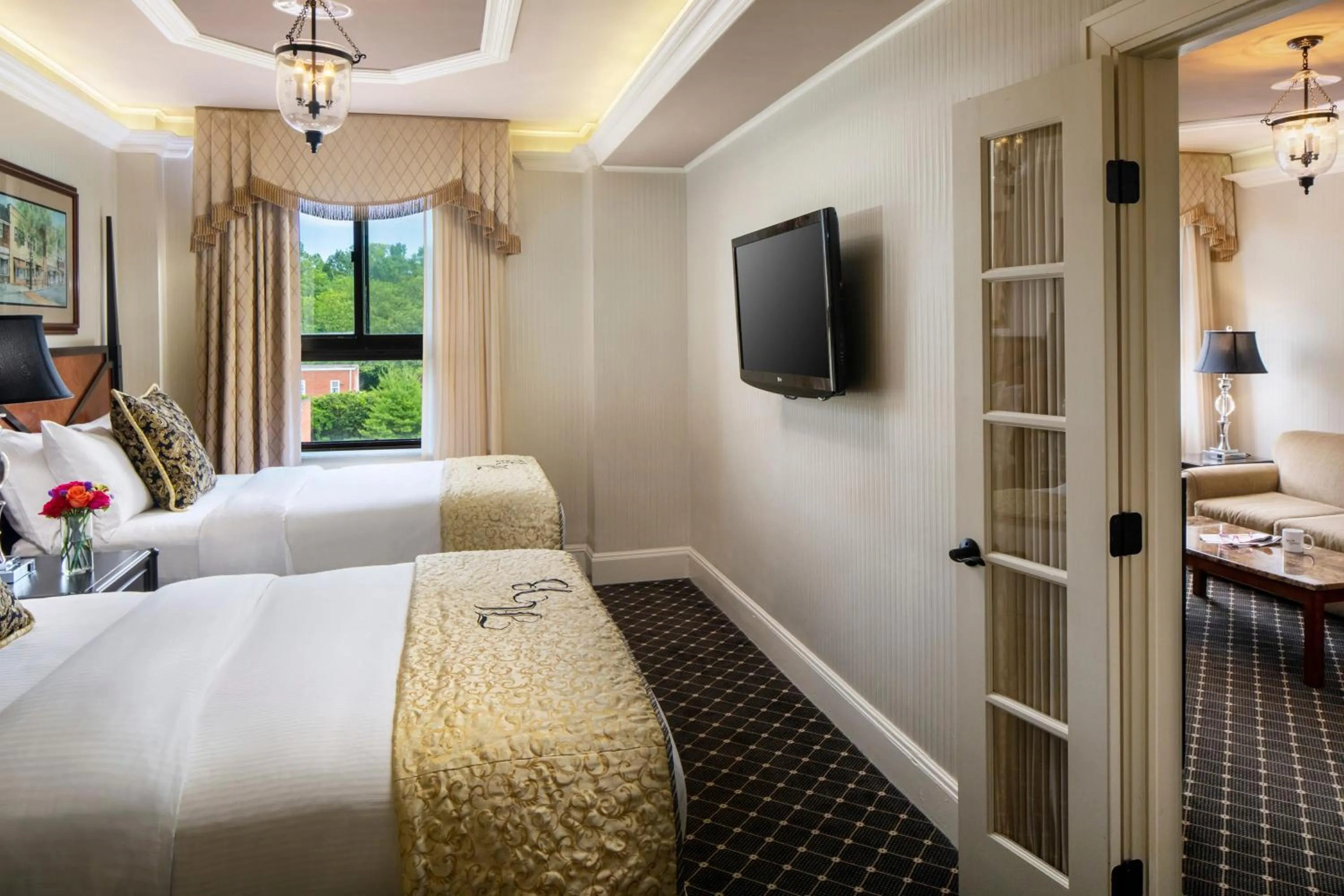 Photo of the whole room, Bed in Historic Hotel Bethlehem