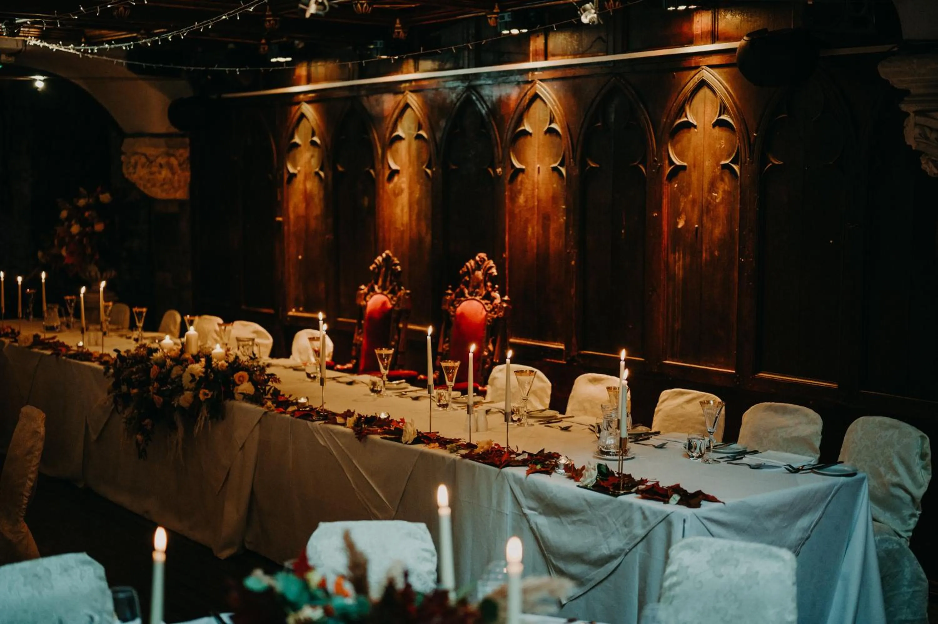 Food close-up in Belleek Castle, Ballina