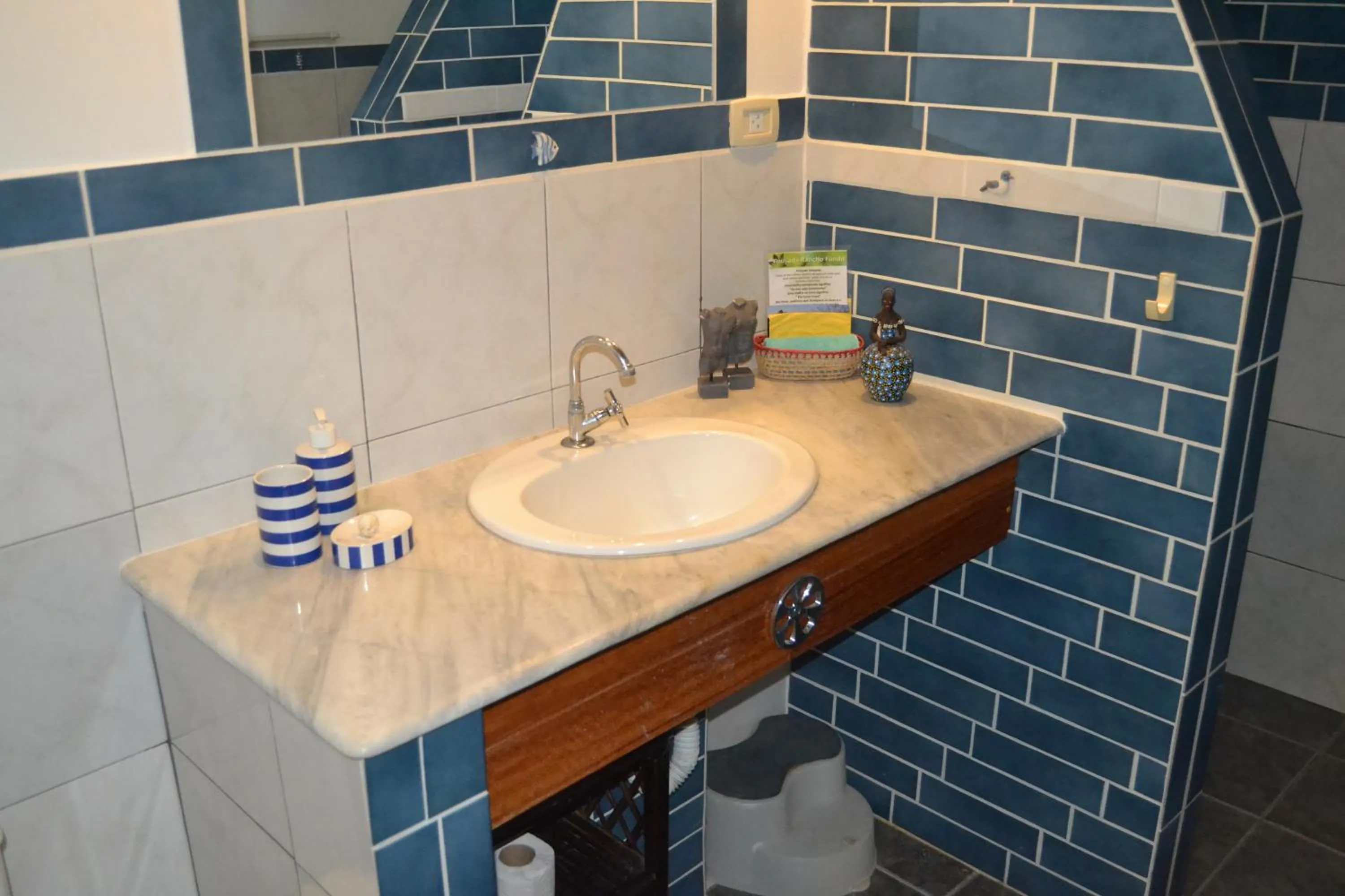 Bathroom in Hotel Pousada Rancho Fundo