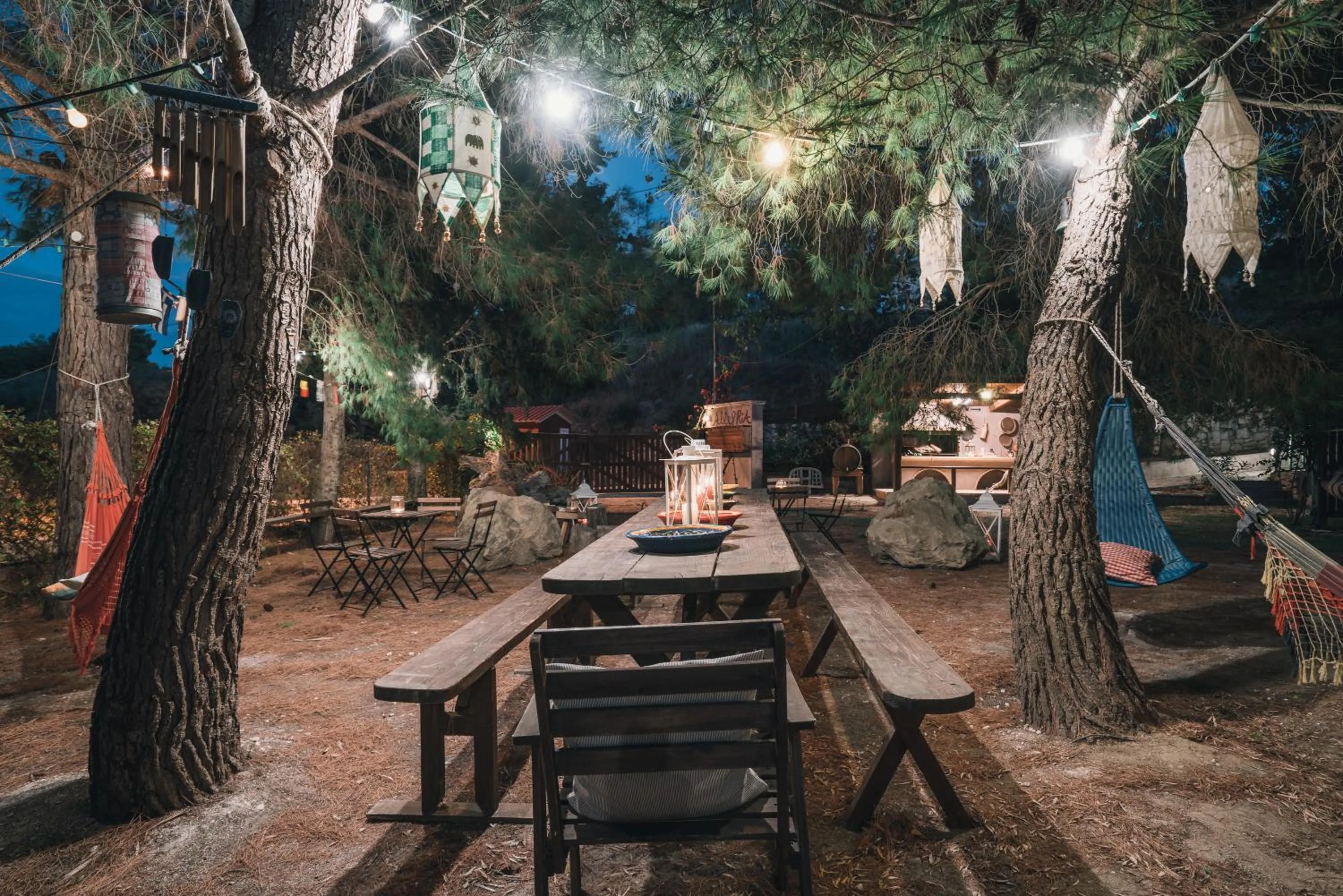 Night in Alegria Villas Complex