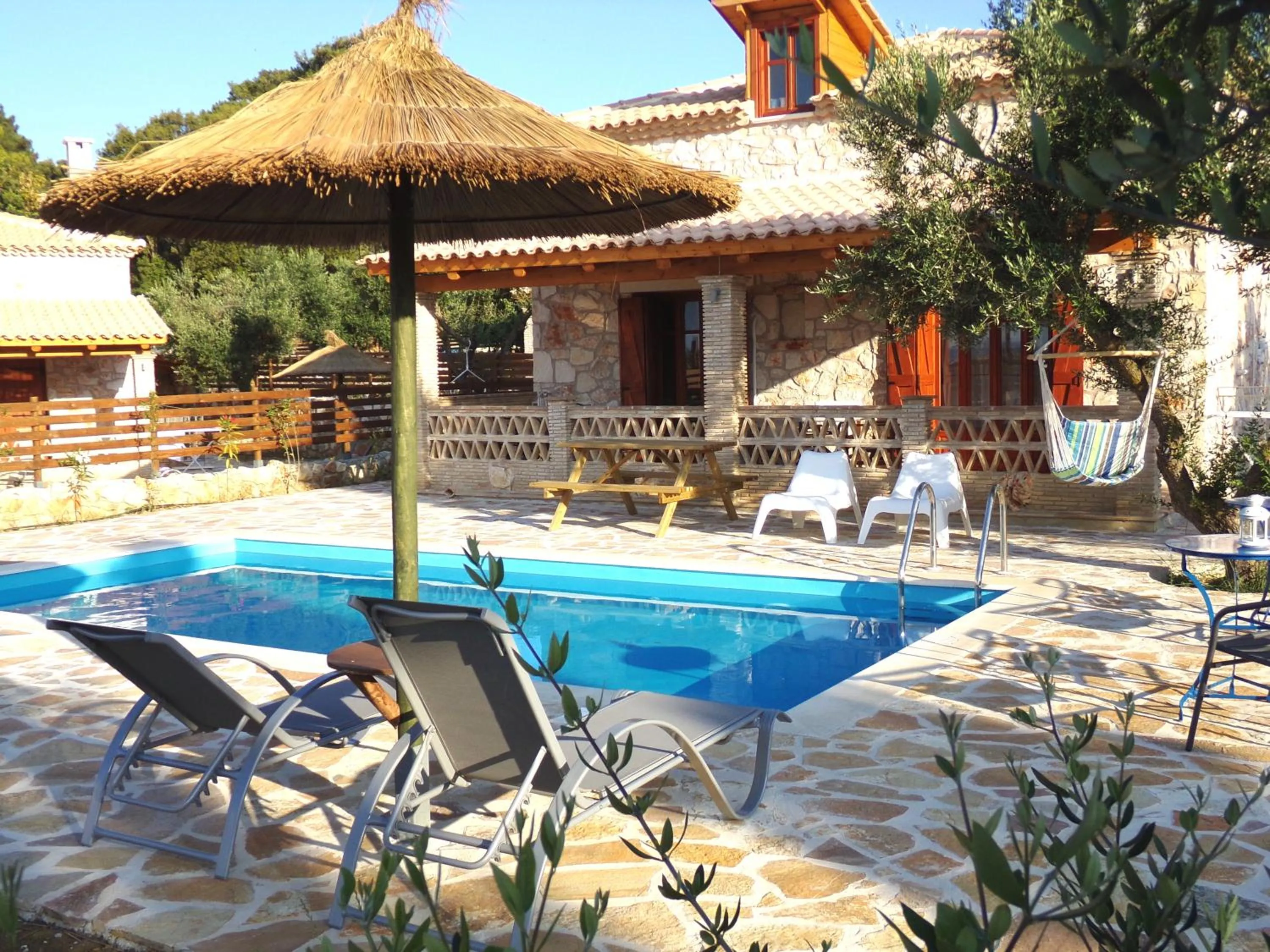 Patio in Alegria Villas Complex