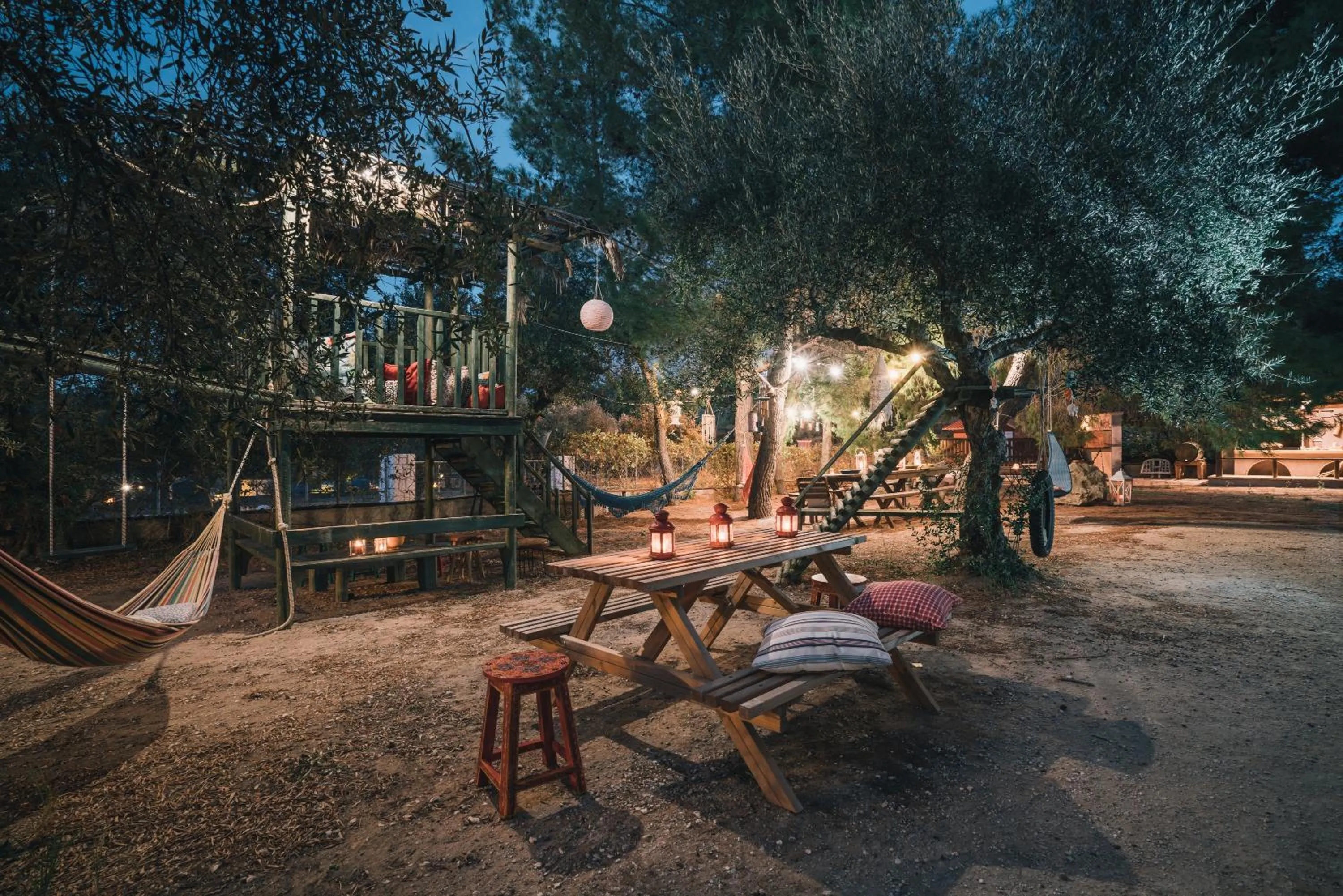 Night in Alegria Villas Complex